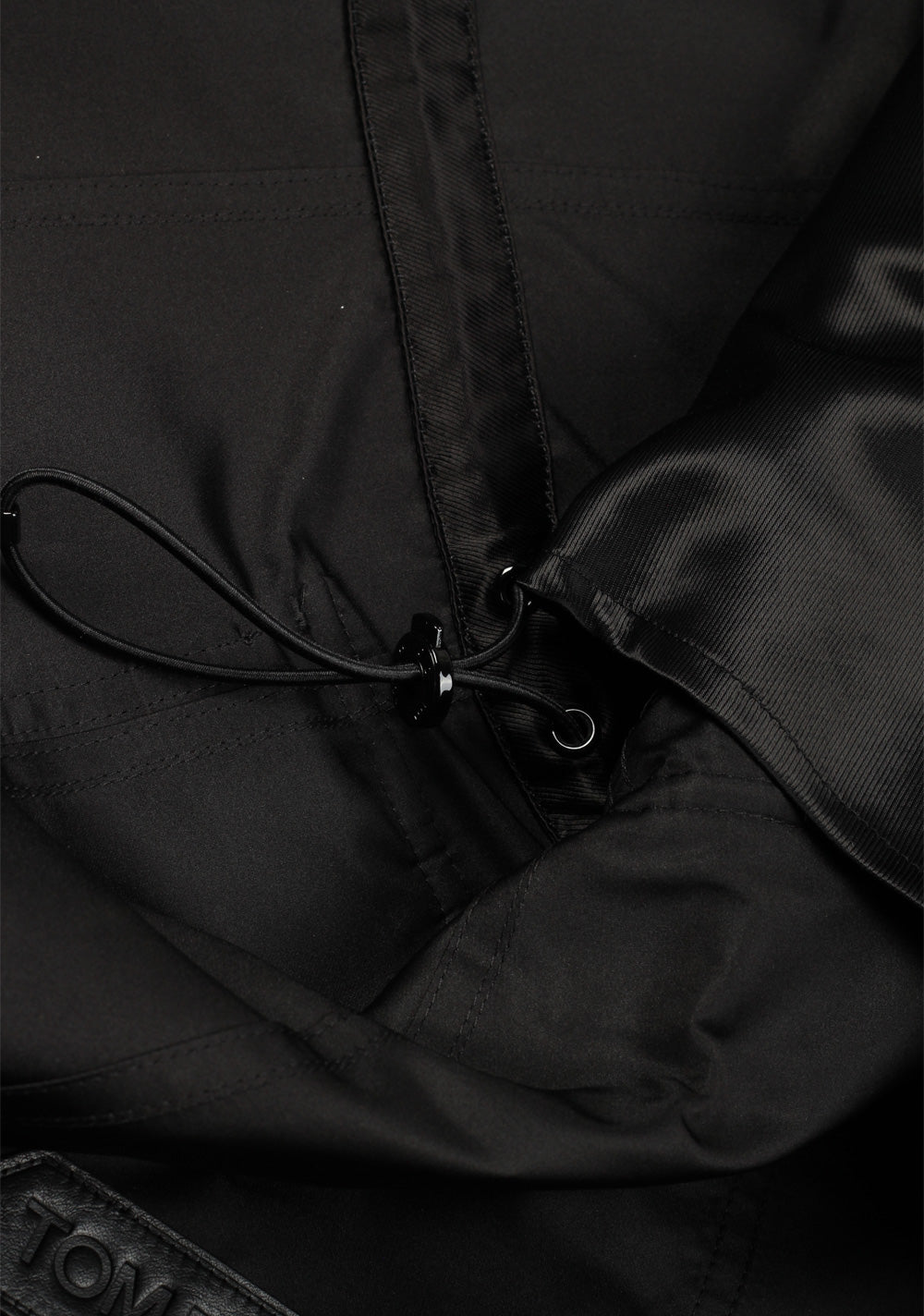TOM FORD Black Field Jacket Coat Size 54 / 44R U.S.