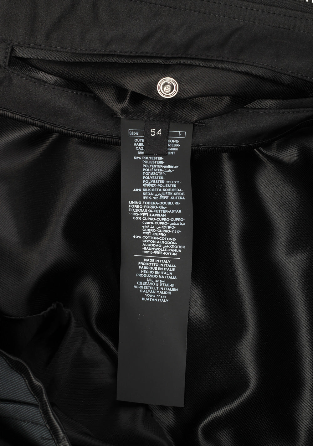 TOM FORD Black Field Jacket Coat Size 54 / 44R U.S.