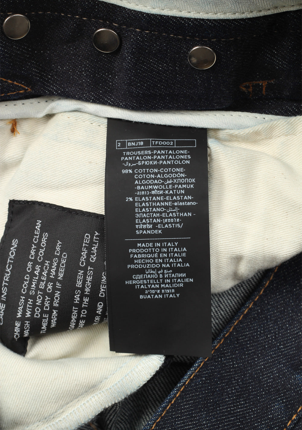 TOM FORD Blue Straight TFD002 Jeans Size 45 / 29 U.S.