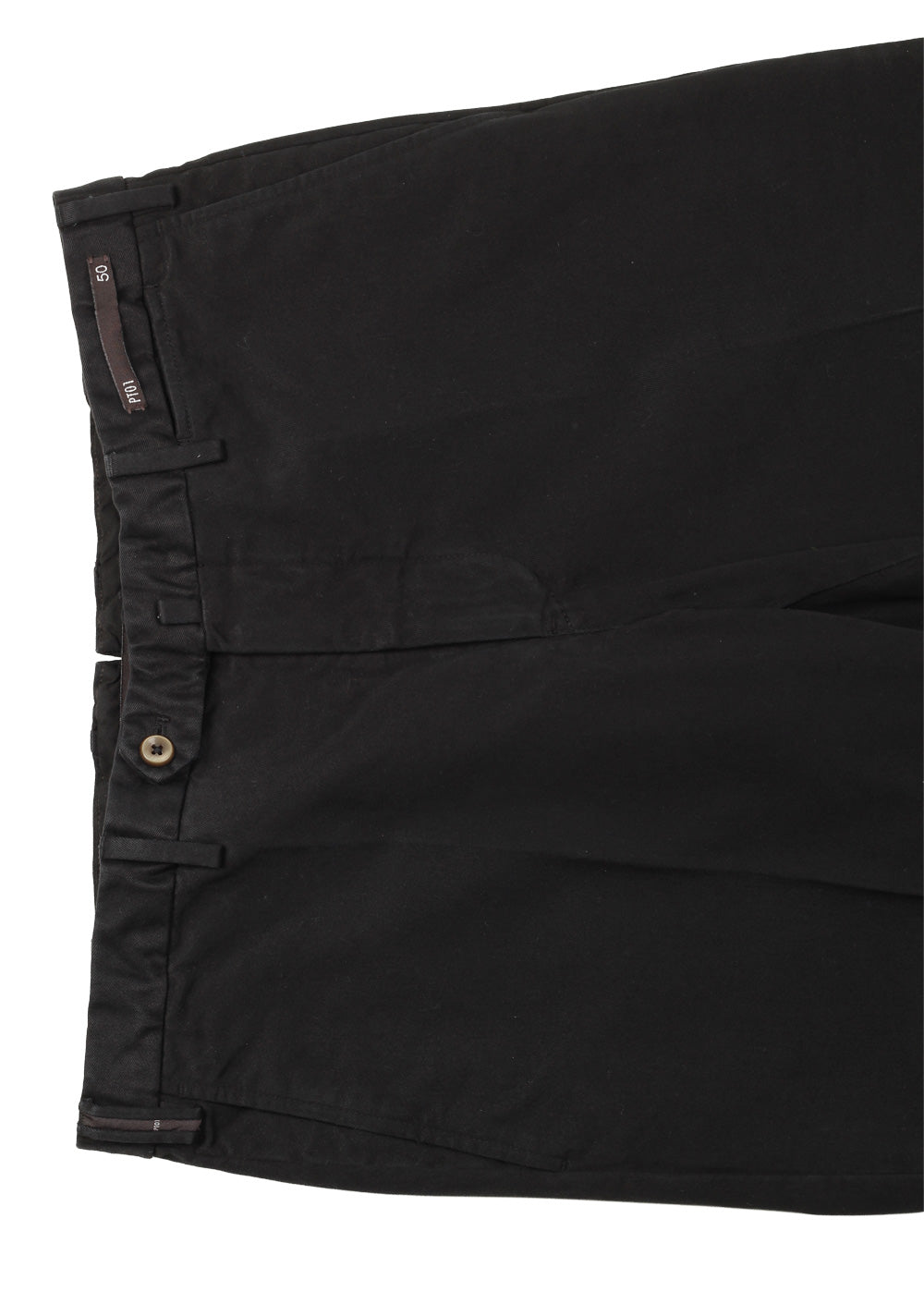 PT01 Black Trousers in Cotton