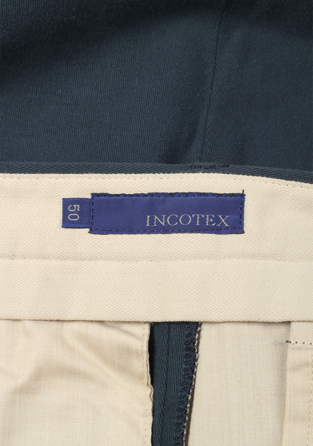 Incotex Blue Trousers Size 50 / 34 U.S.