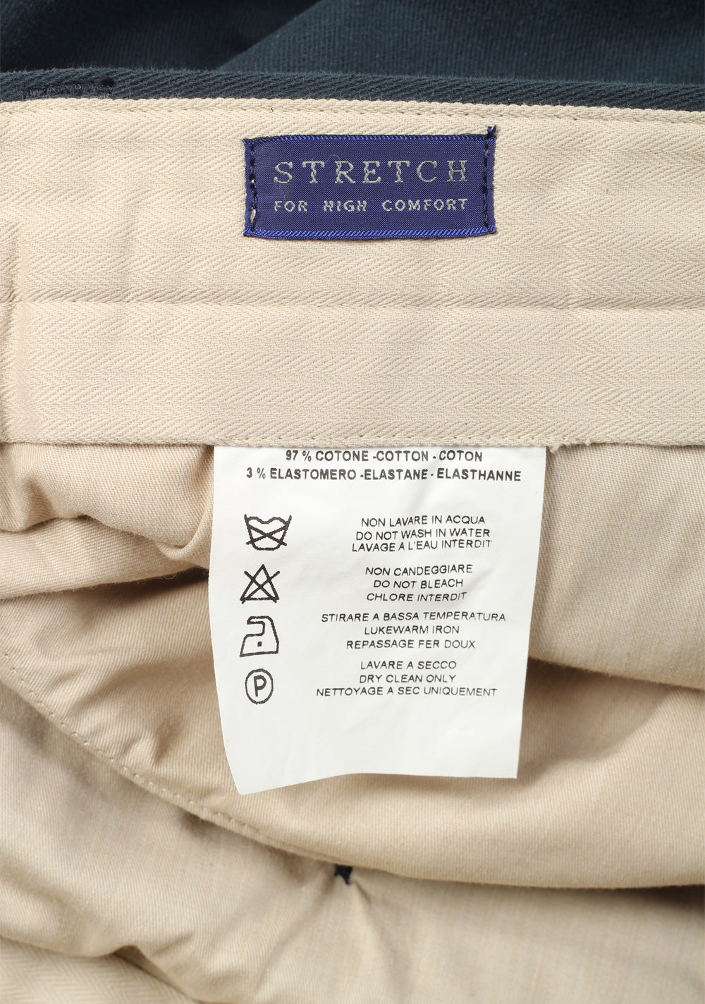 Incotex Blue Trousers Size 50 / 34 U.S.