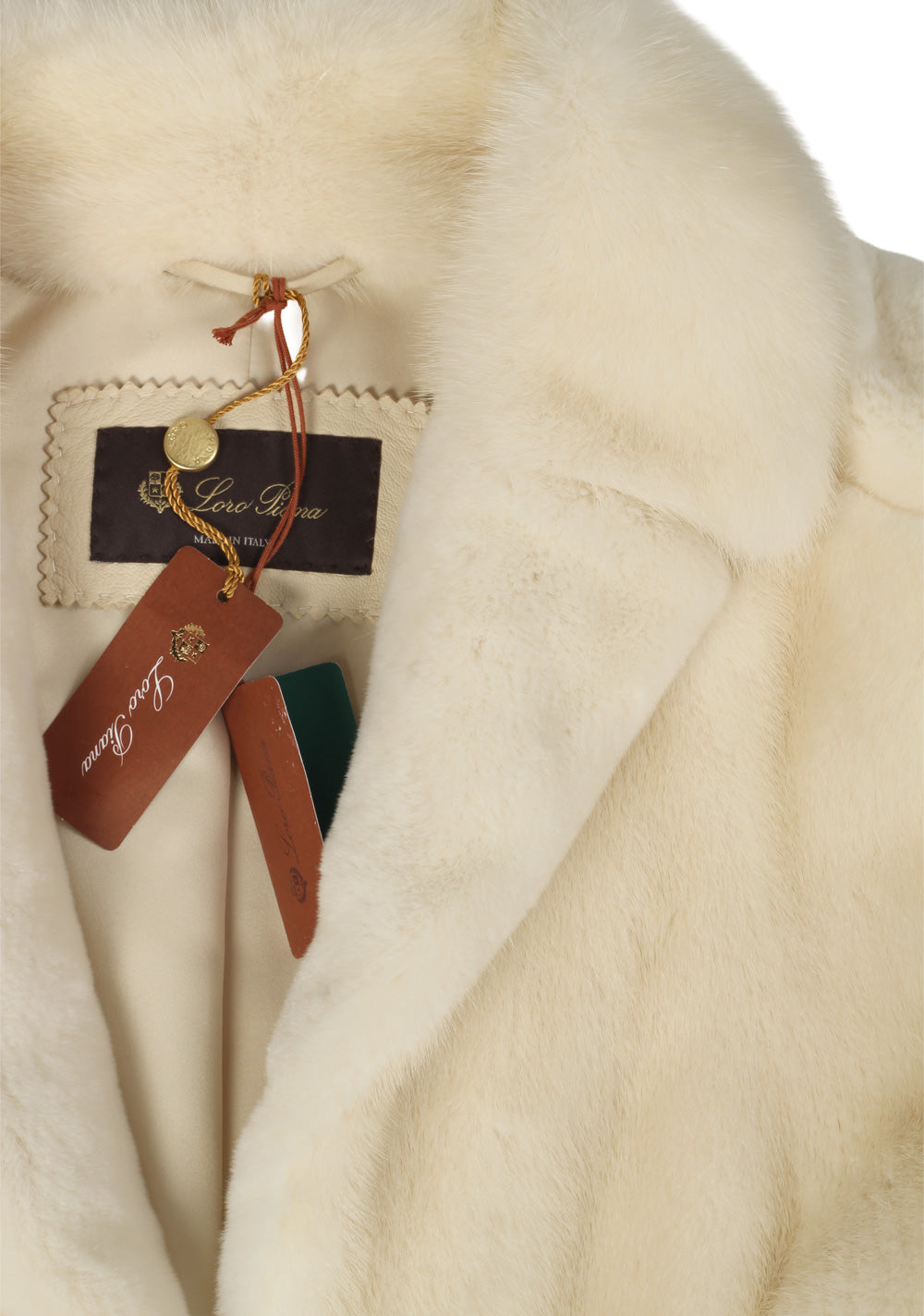 Loro Piana Mink Coat Size 42 IT / 10 UK / 6 US / 38 FR