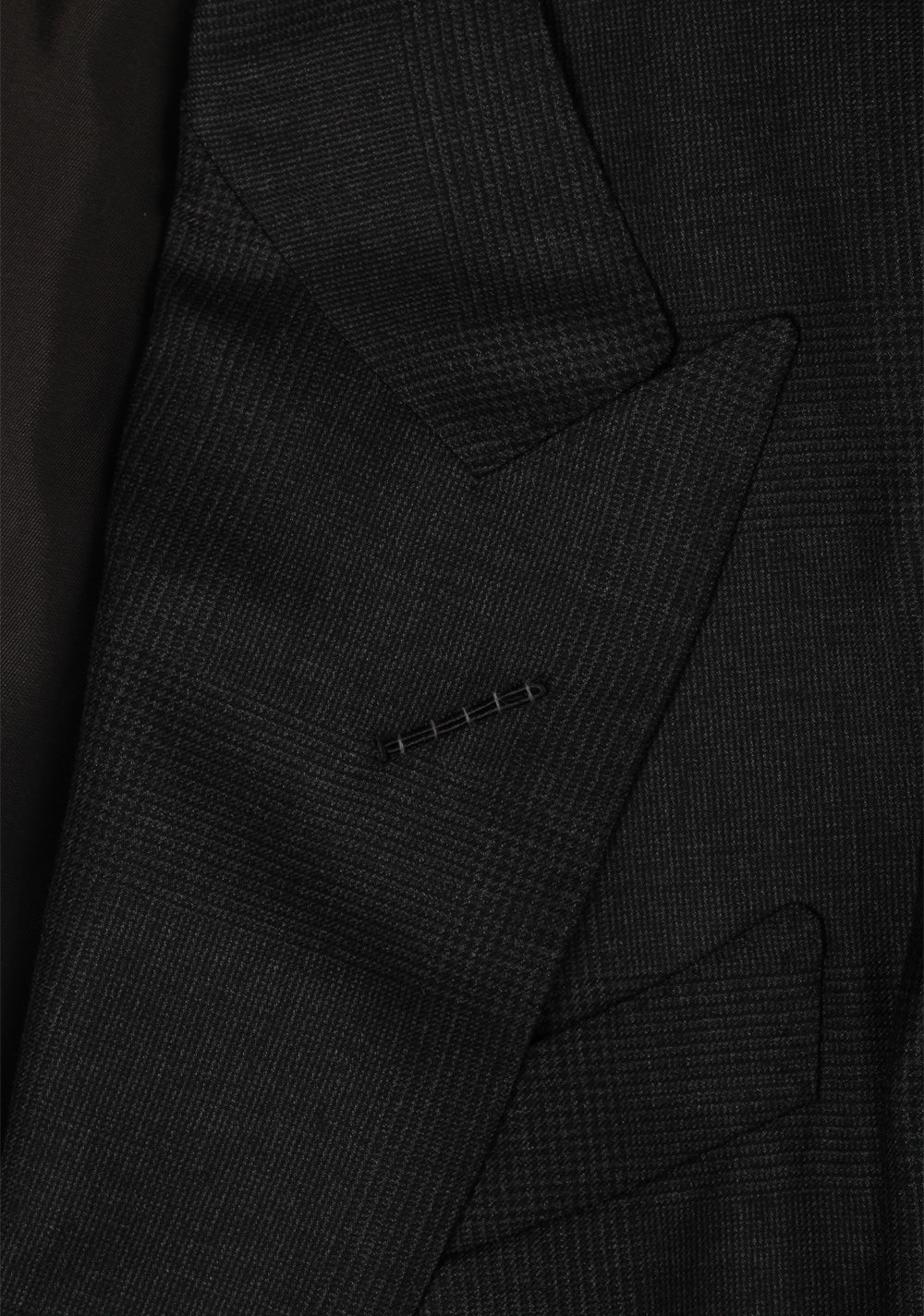 TOM FORD Shelton Wool Checked Gray Suit