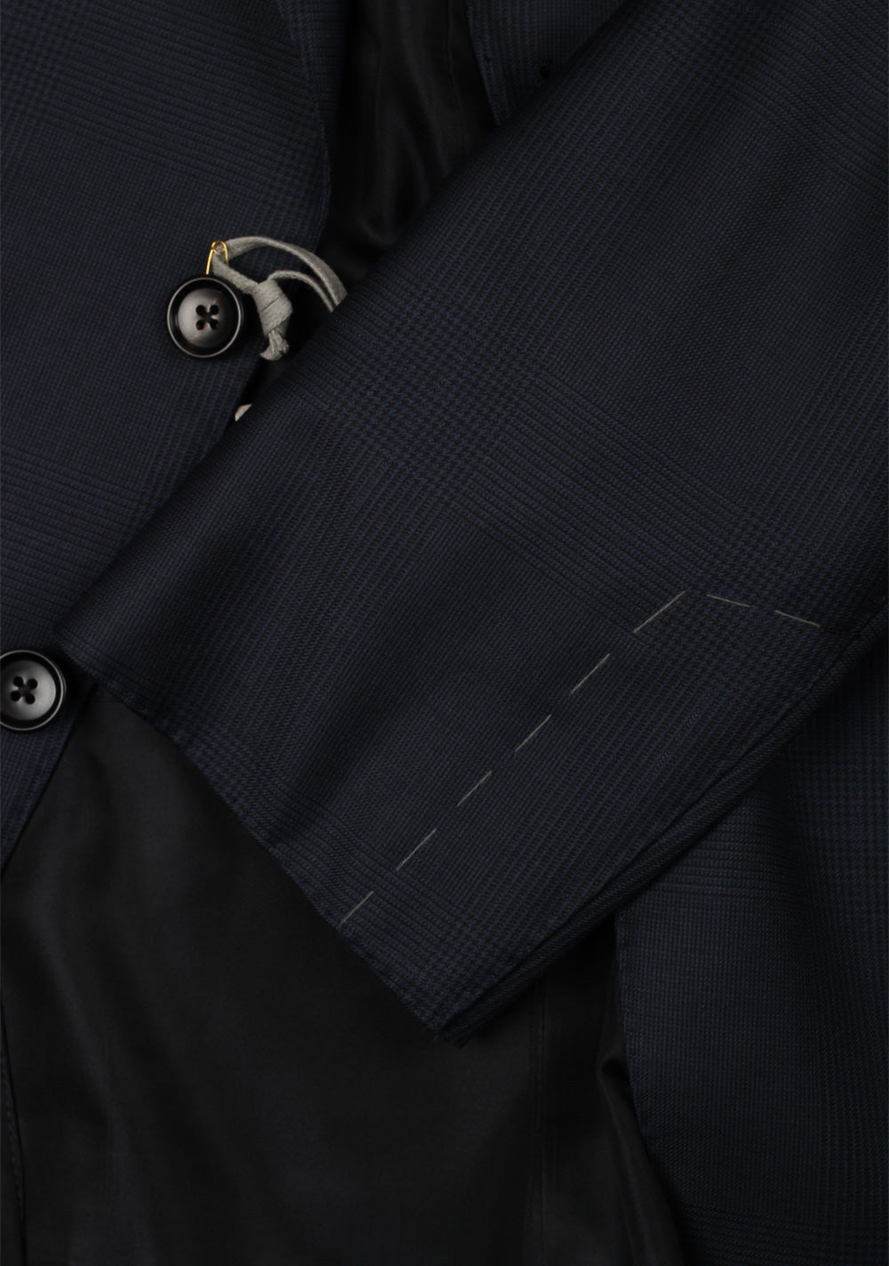 TOM FORD Shelton Wool Checked Blue Suit