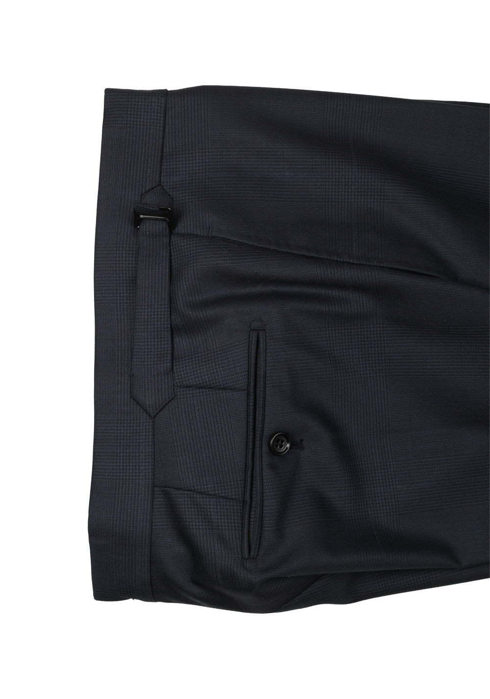 TOM FORD Shelton Wool Checked Blue Suit