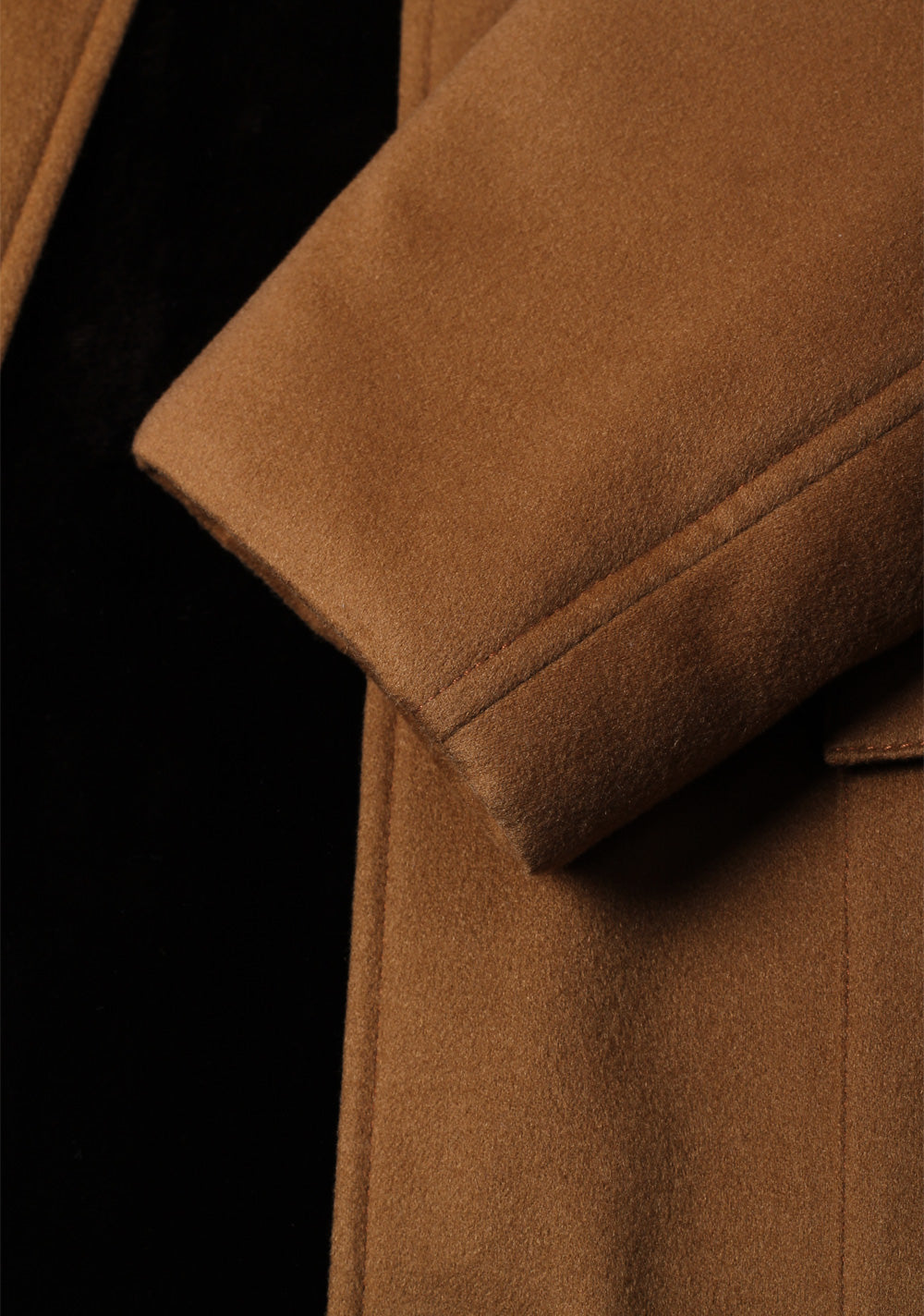 Loro Piana Beige Cashmere  Fur Lined Overcoat Size XXXL / 58 / 48R U.S.