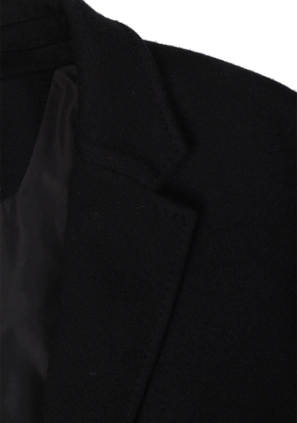 ZEGNA Jerseywear Black Overcoat Size 52 / 42R U.S.
