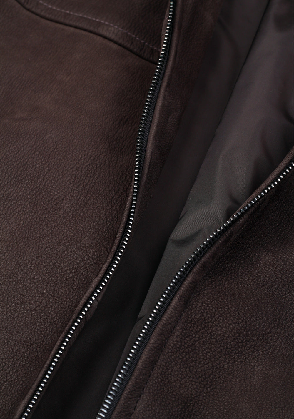 Prada Brown Leather Jacket Coat Size 54 / 44R U.S. Outerwear