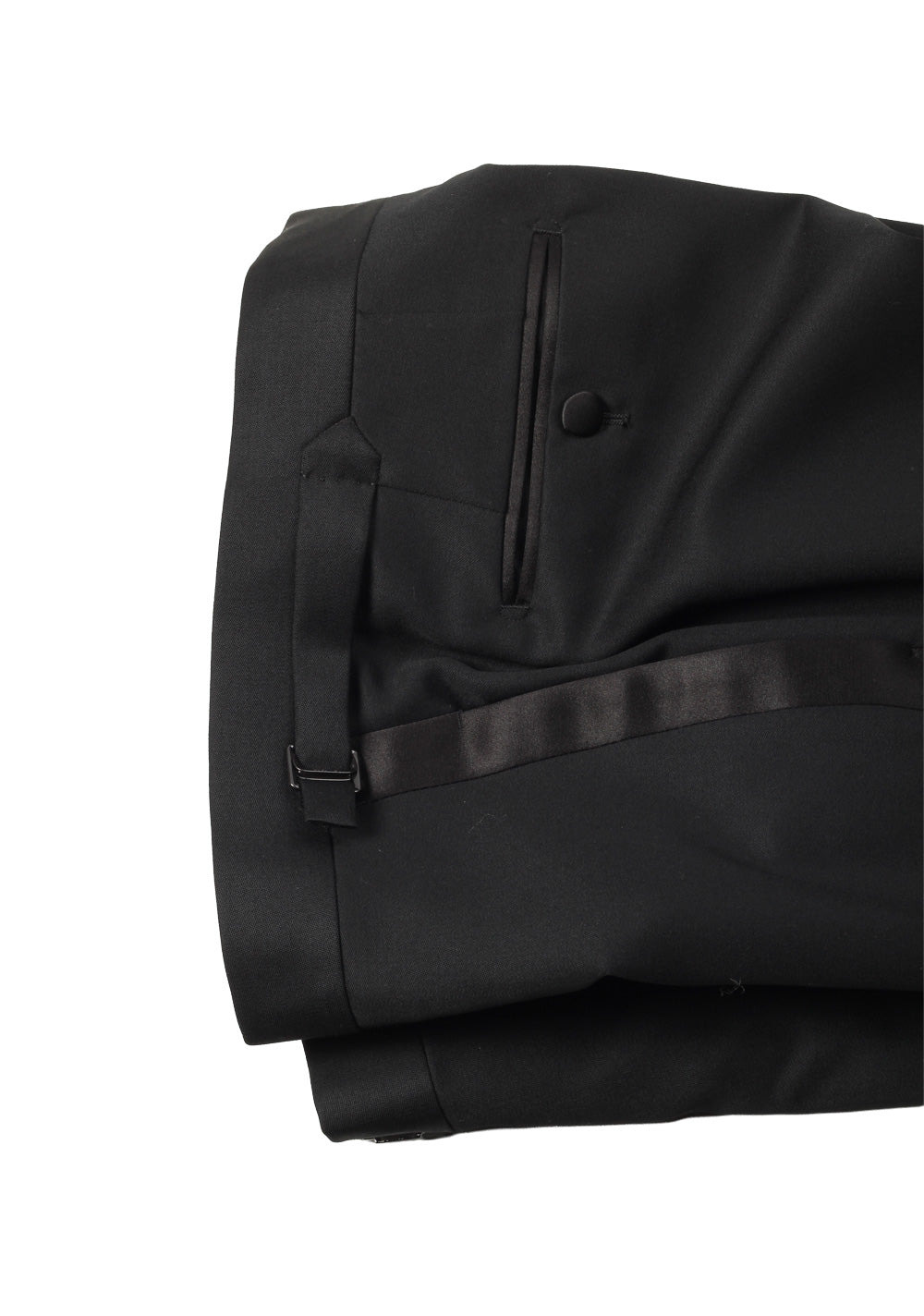 TOM FORD O'Connor Black Mohair Blend Tuxedo Suit Size 46 / 36R U.S.