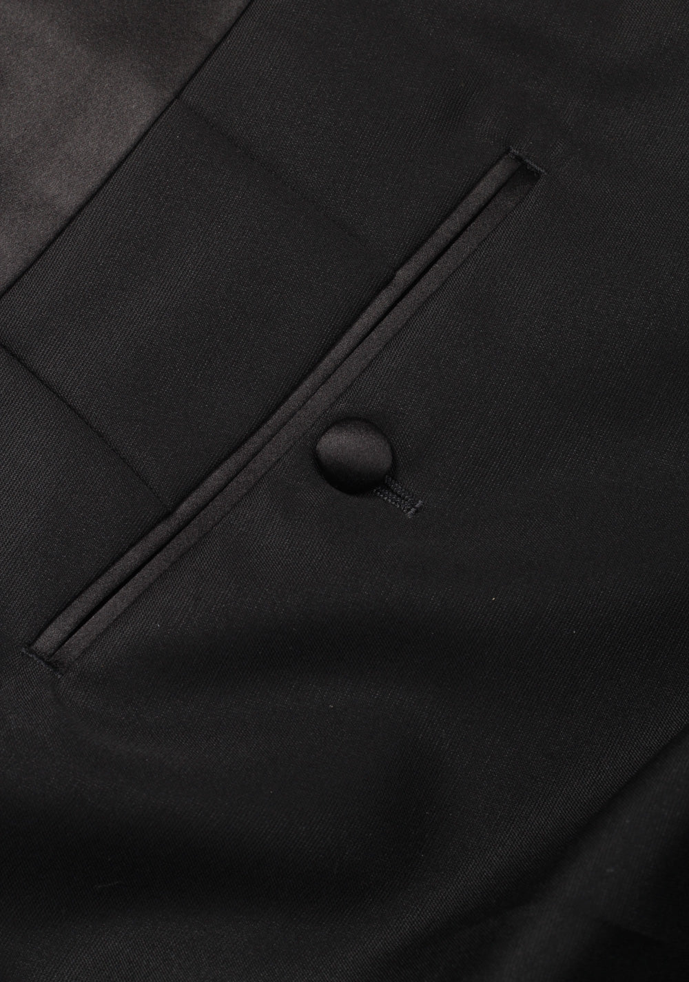 TOM FORD Black Mohair Blend Cocktail Tuxedo Trousers Size 56 / 40 U.S.