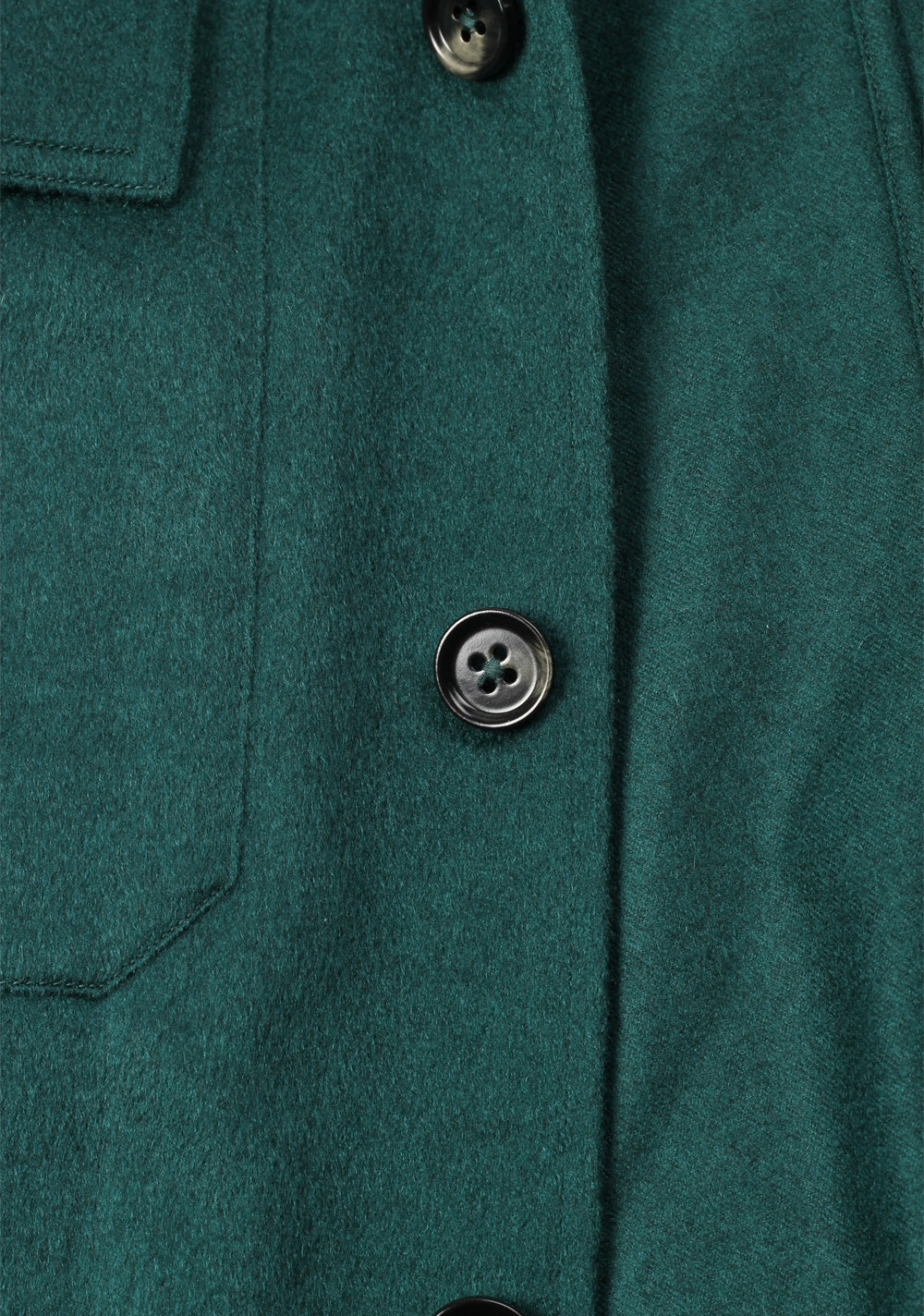 ZEGNA Teal Oasi Cashmere Overshirt
