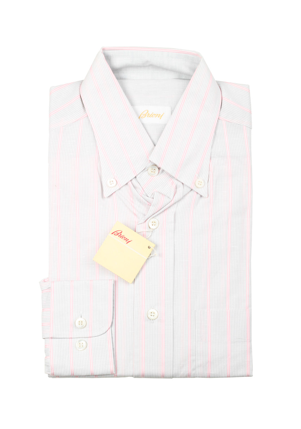 Brioni Shirt Size Ii - 39 / 15.5 U.S.