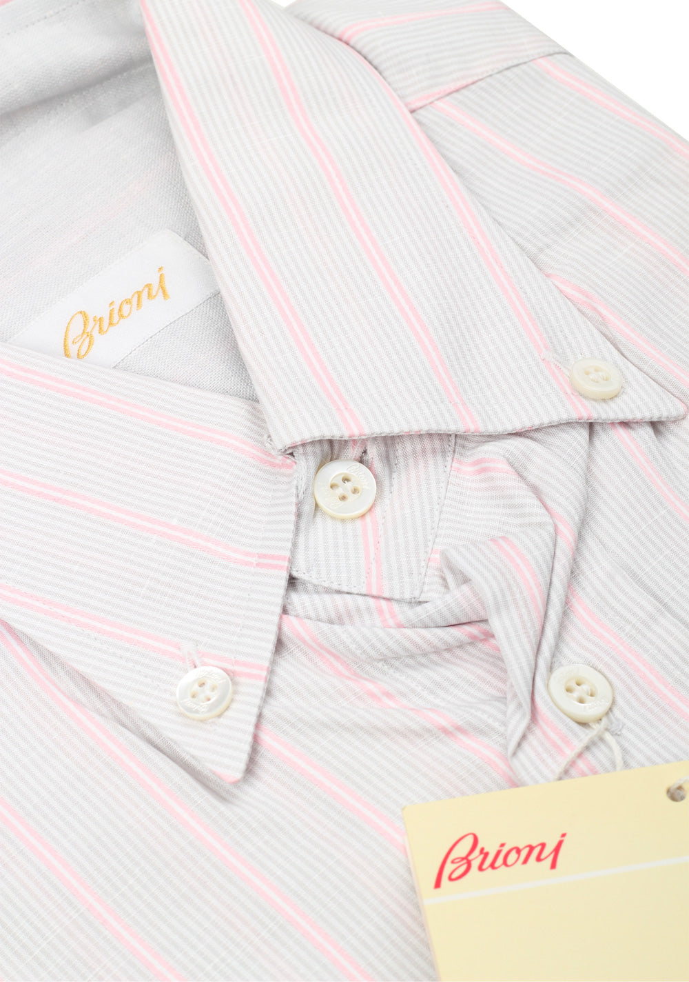 Brioni Shirt Size Ii - 39 / 15.5 U.S.
