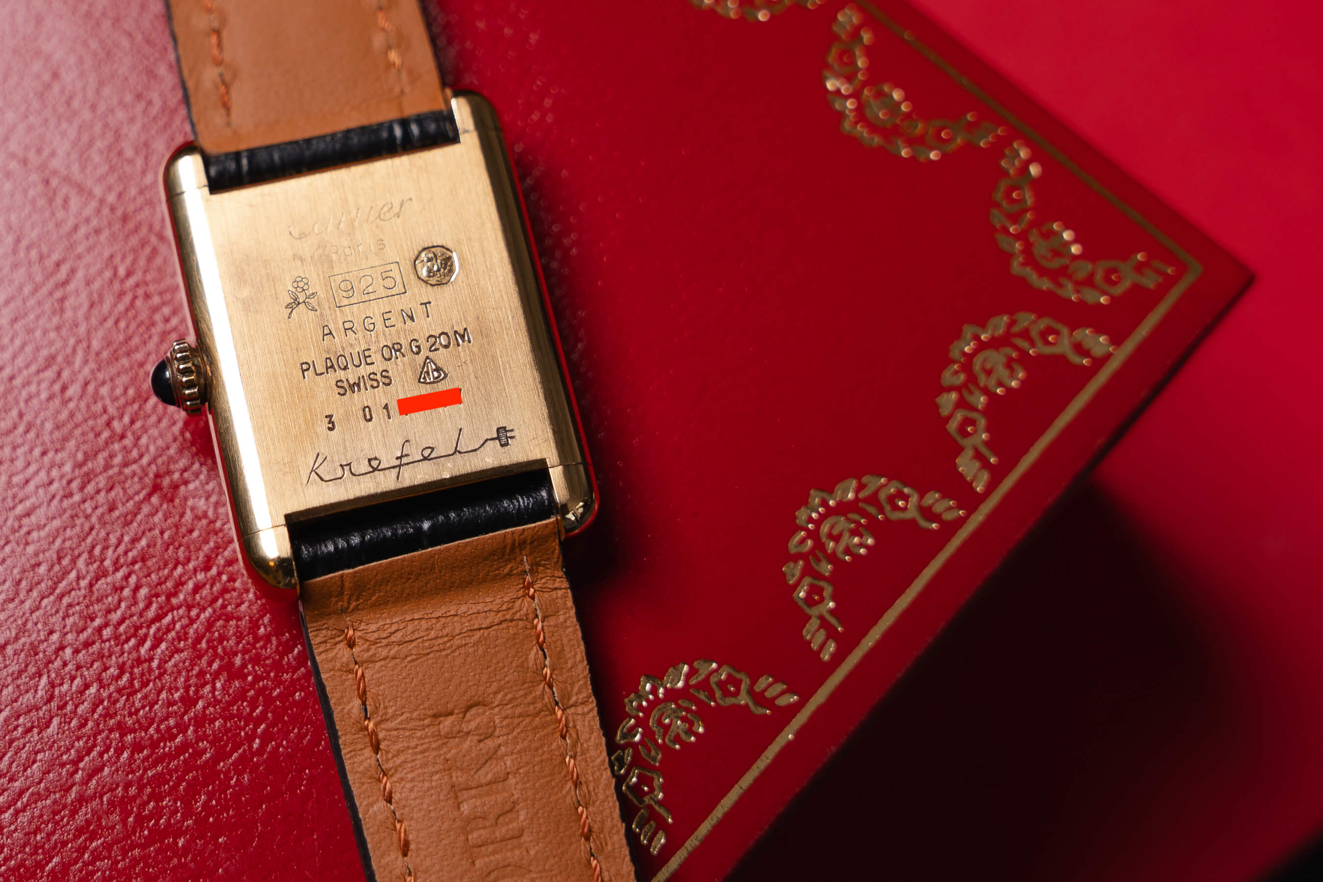 Cartier Tank ‘Onyx’