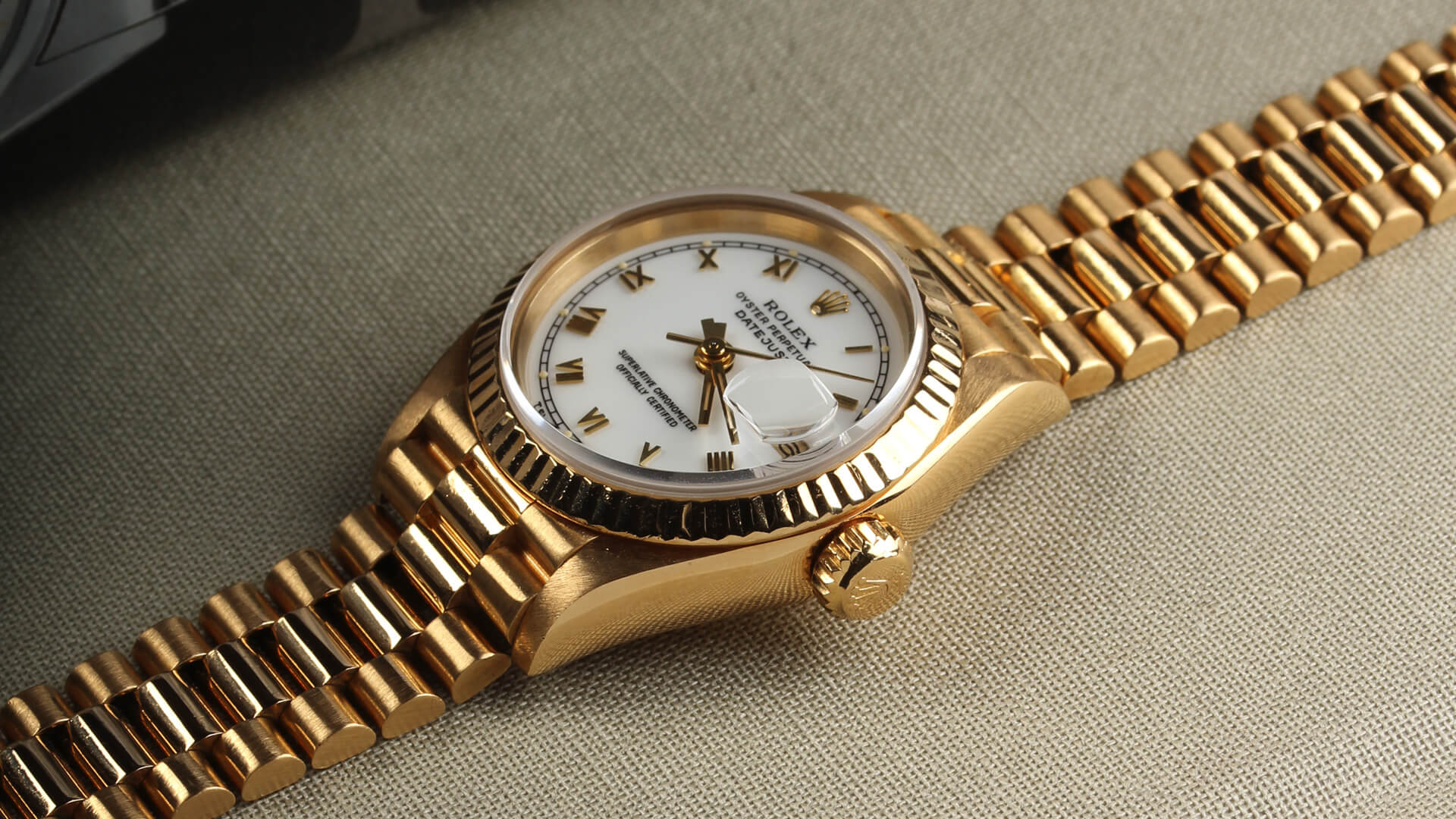 Rolex Lady Datejust "Porcelain" dial