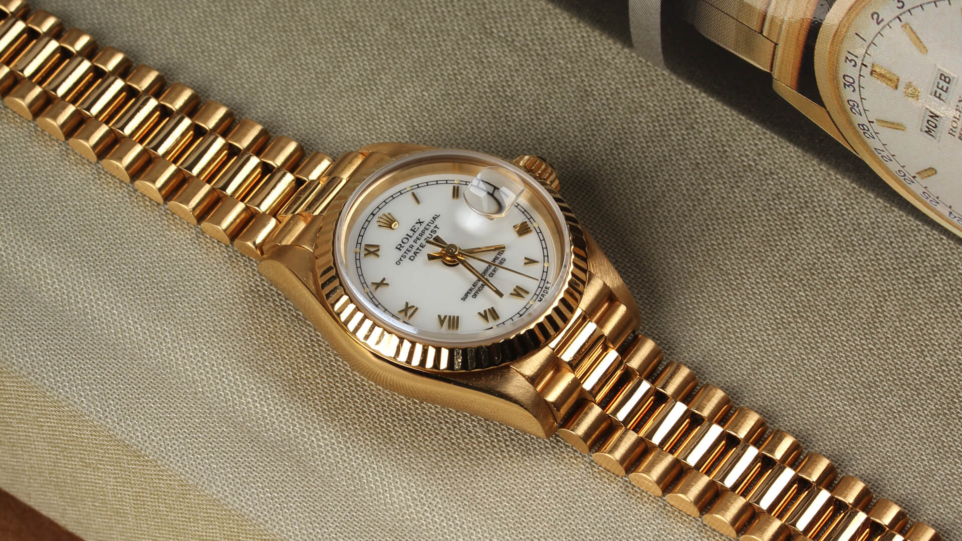 Rolex Lady Datejust "Porcelain" dial