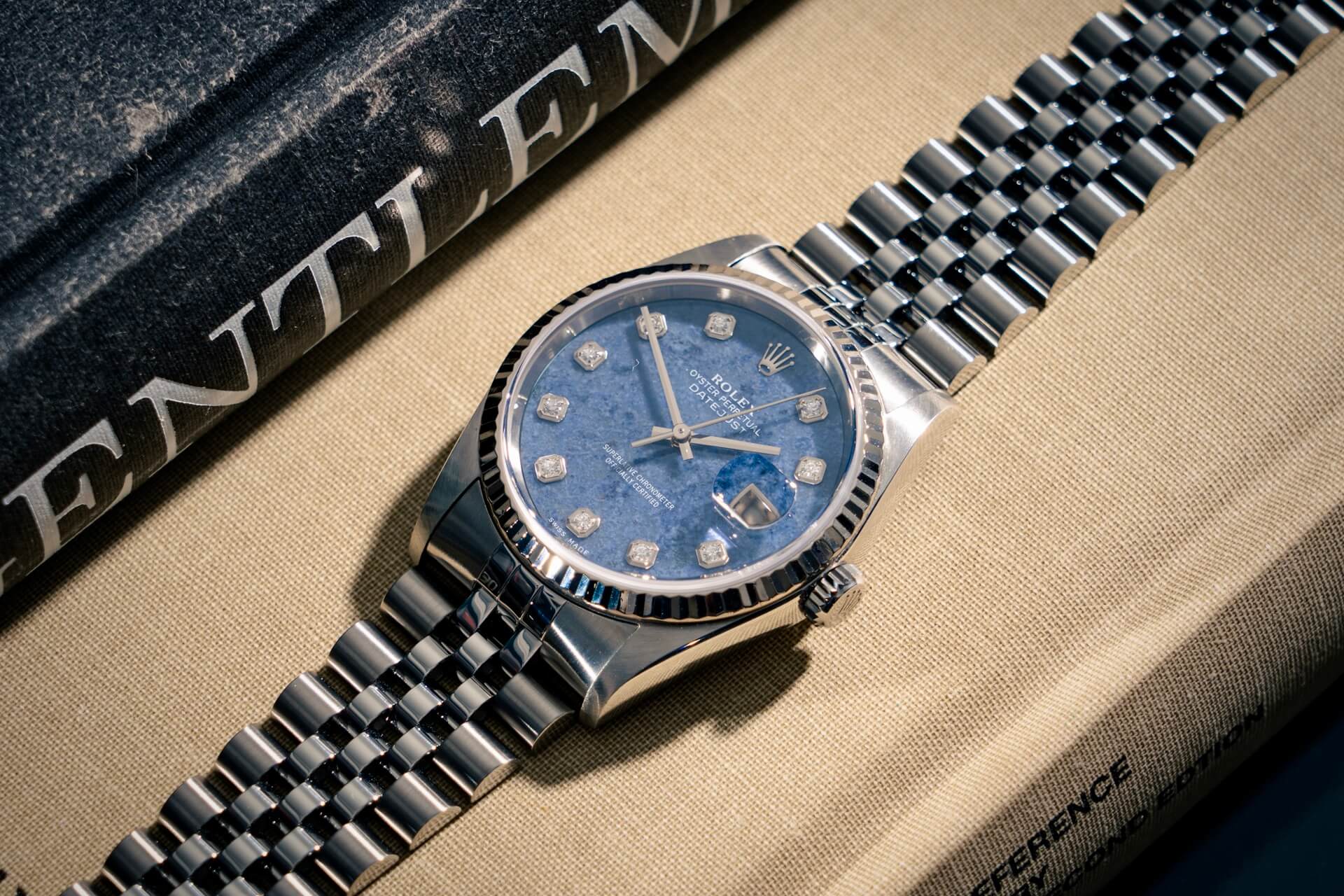 Datejust Sodalite Diamond dial