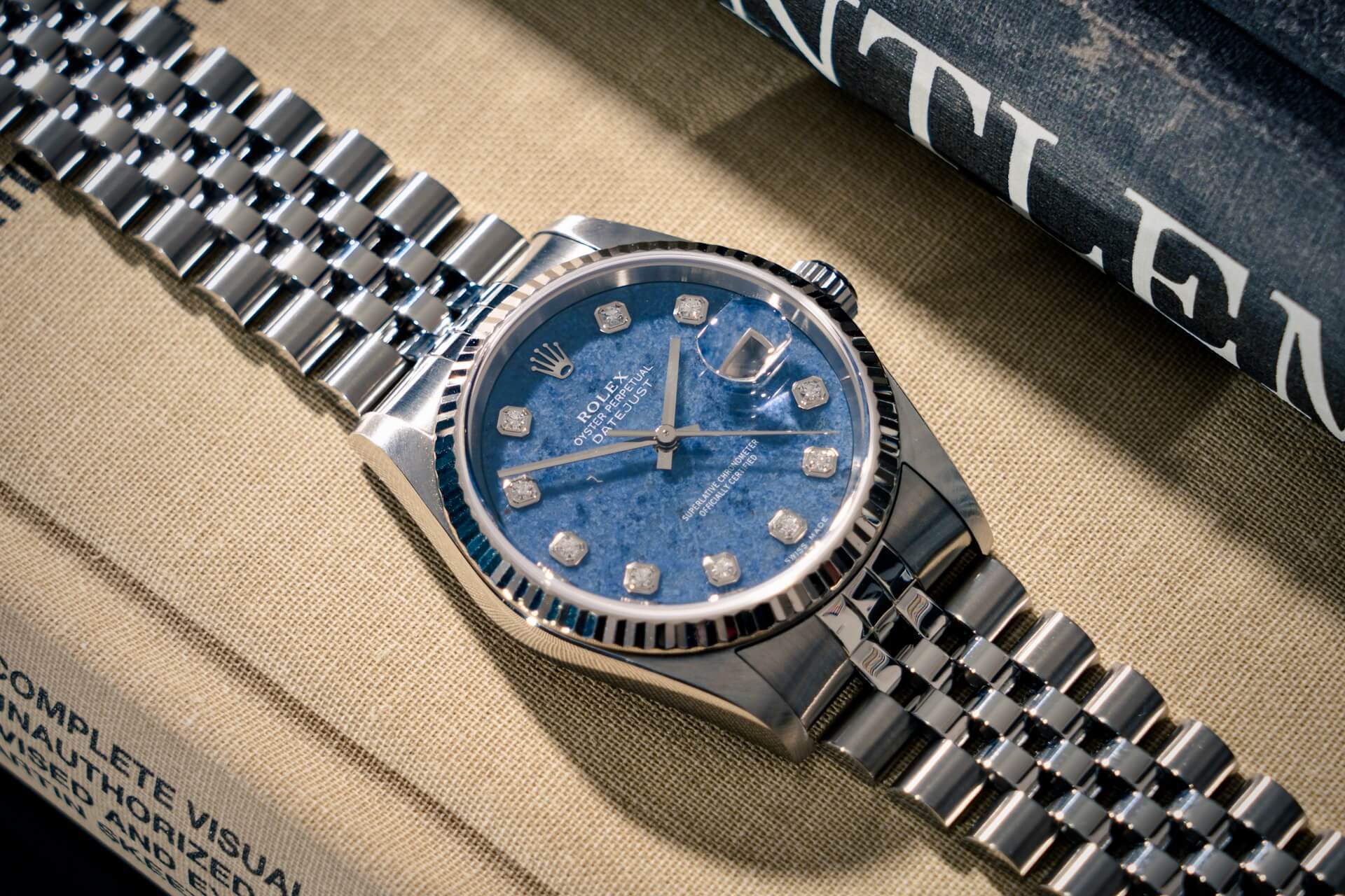 Datejust Sodalite Diamond dial