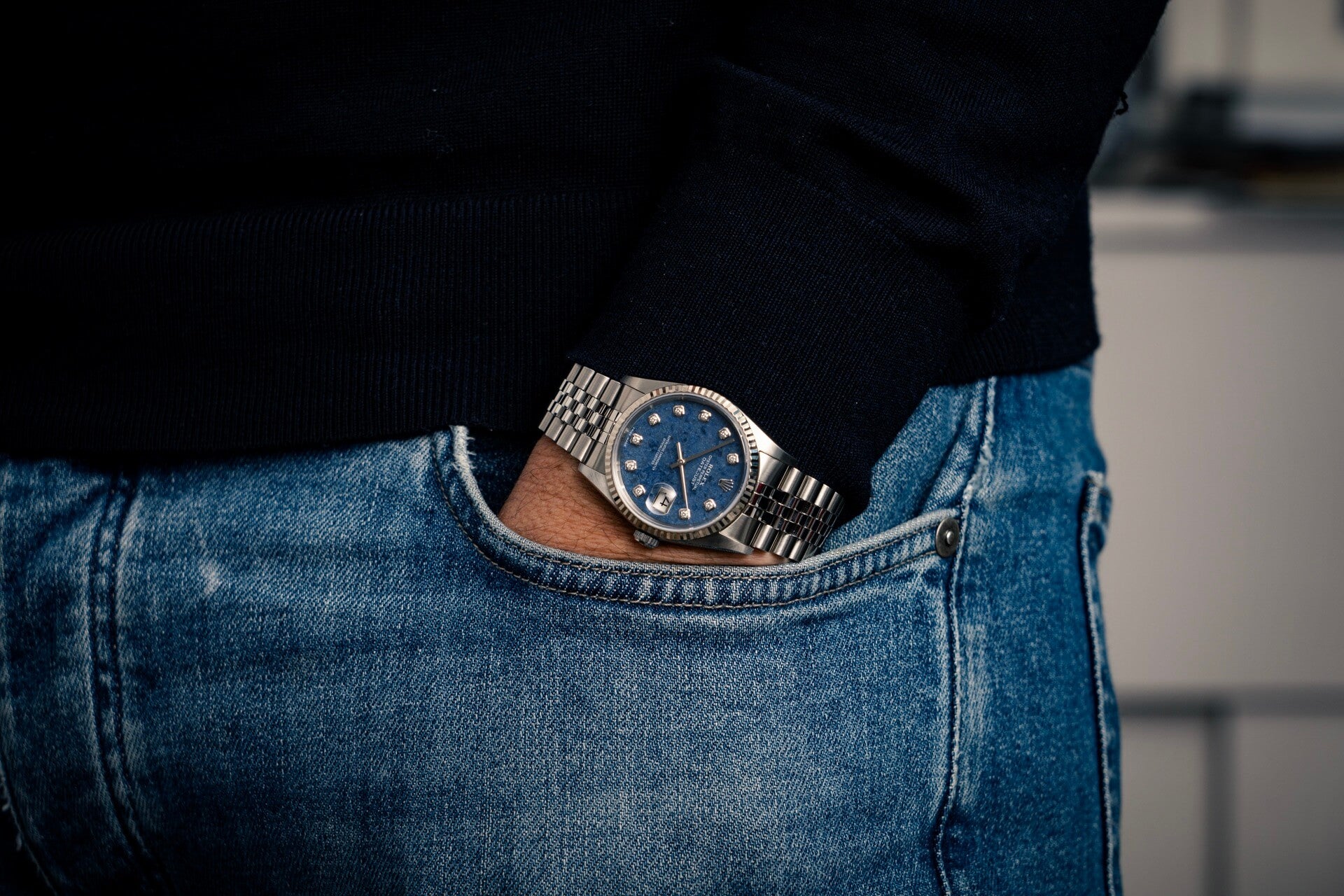 Datejust Sodalite Diamond dial