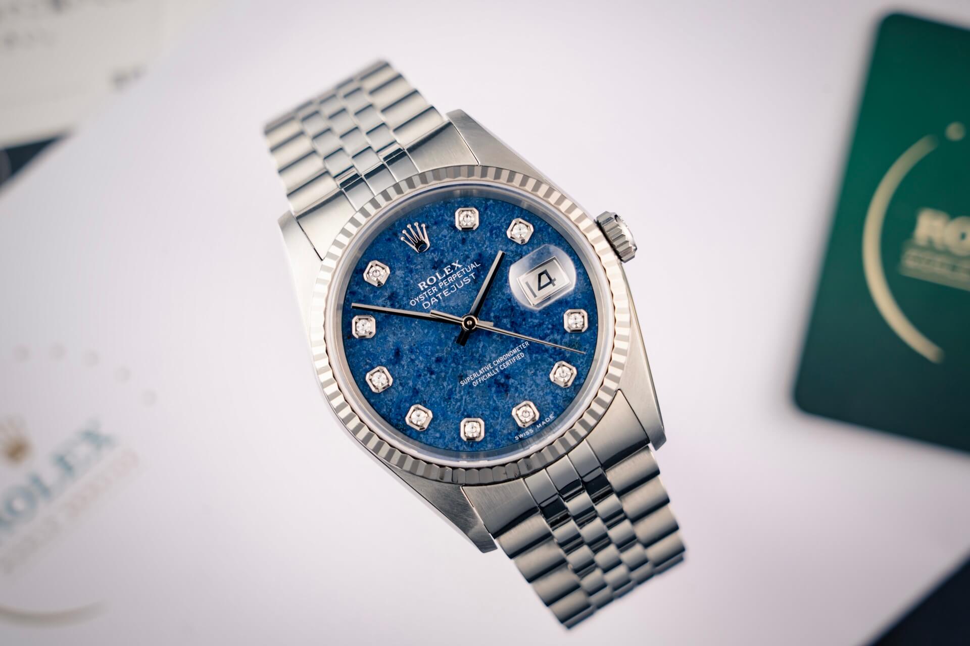 Datejust Sodalite Diamond dial