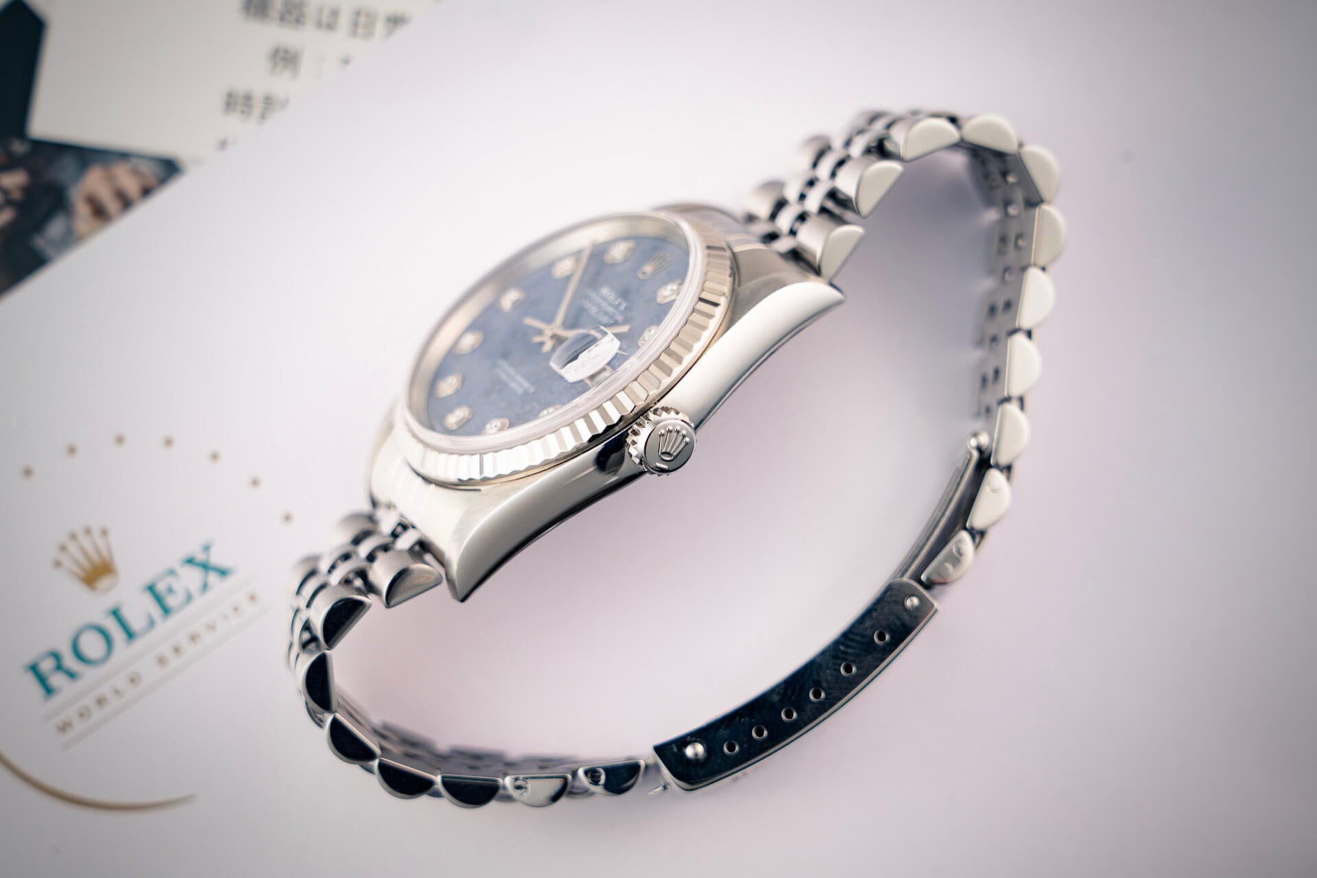 Datejust Sodalite Diamond dial