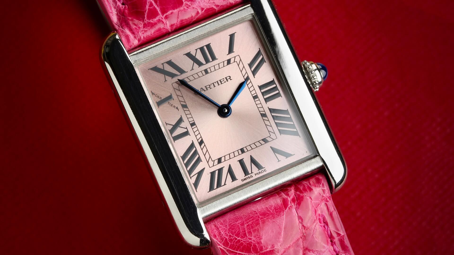 Cartier Tank Solo "Lady Pink"