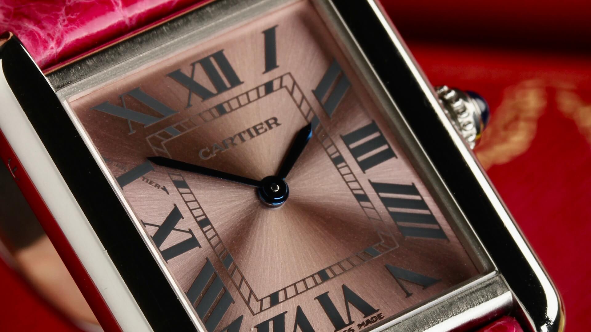 Cartier Tank Solo "Lady Pink"