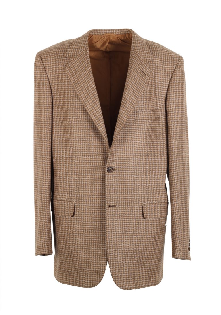 Brioni Beige Palatino Sport Coat Size 52 / 42R U.S. 100% Cashmere - thumbnail | Costume Limité