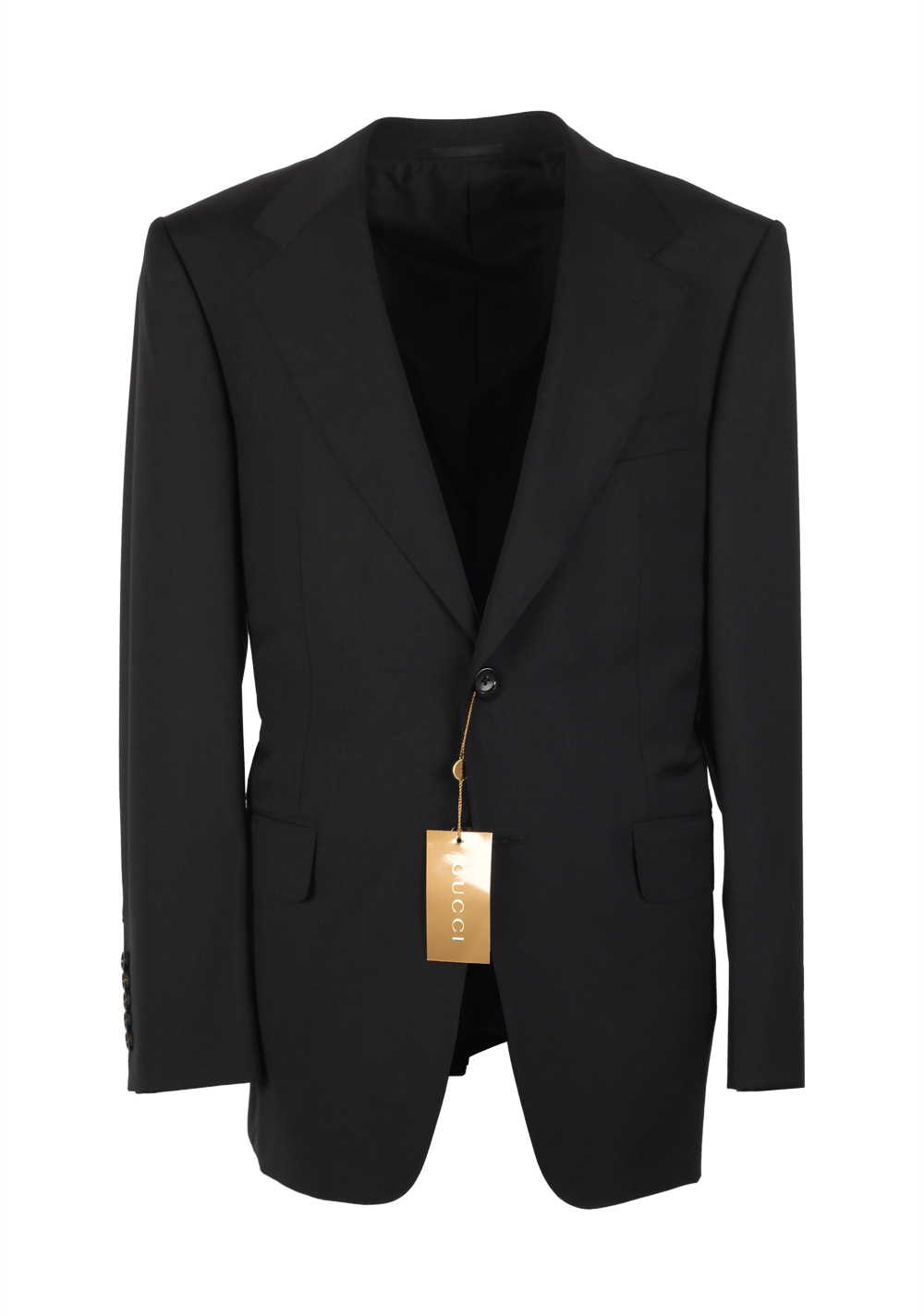 gucci black suit