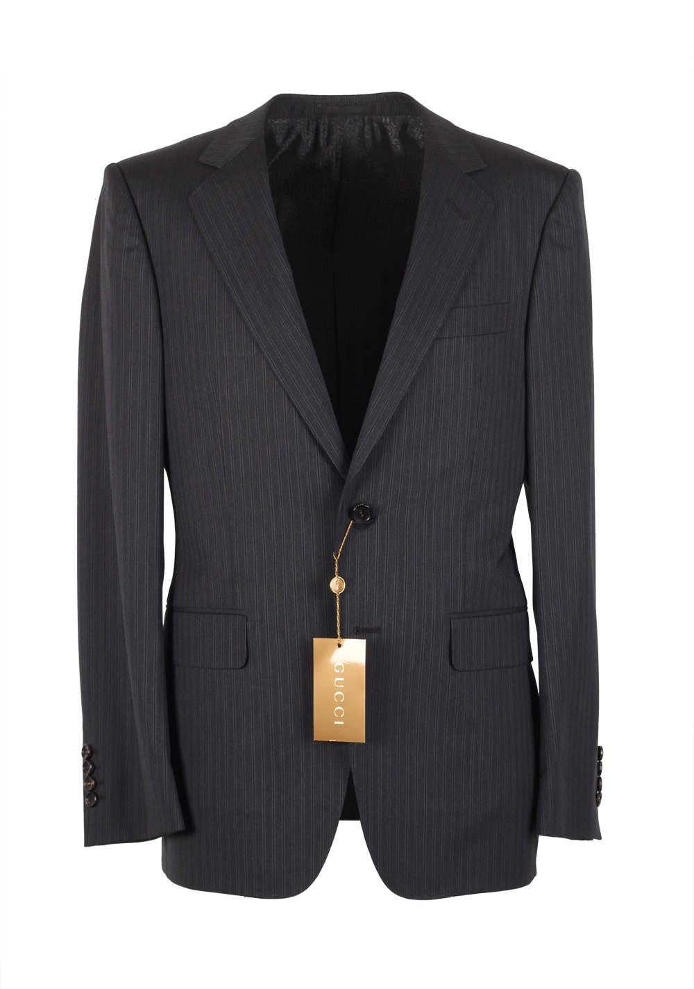 Gucci Navy Suit Size 46 / 36R U.S. Wool | Costume Limité