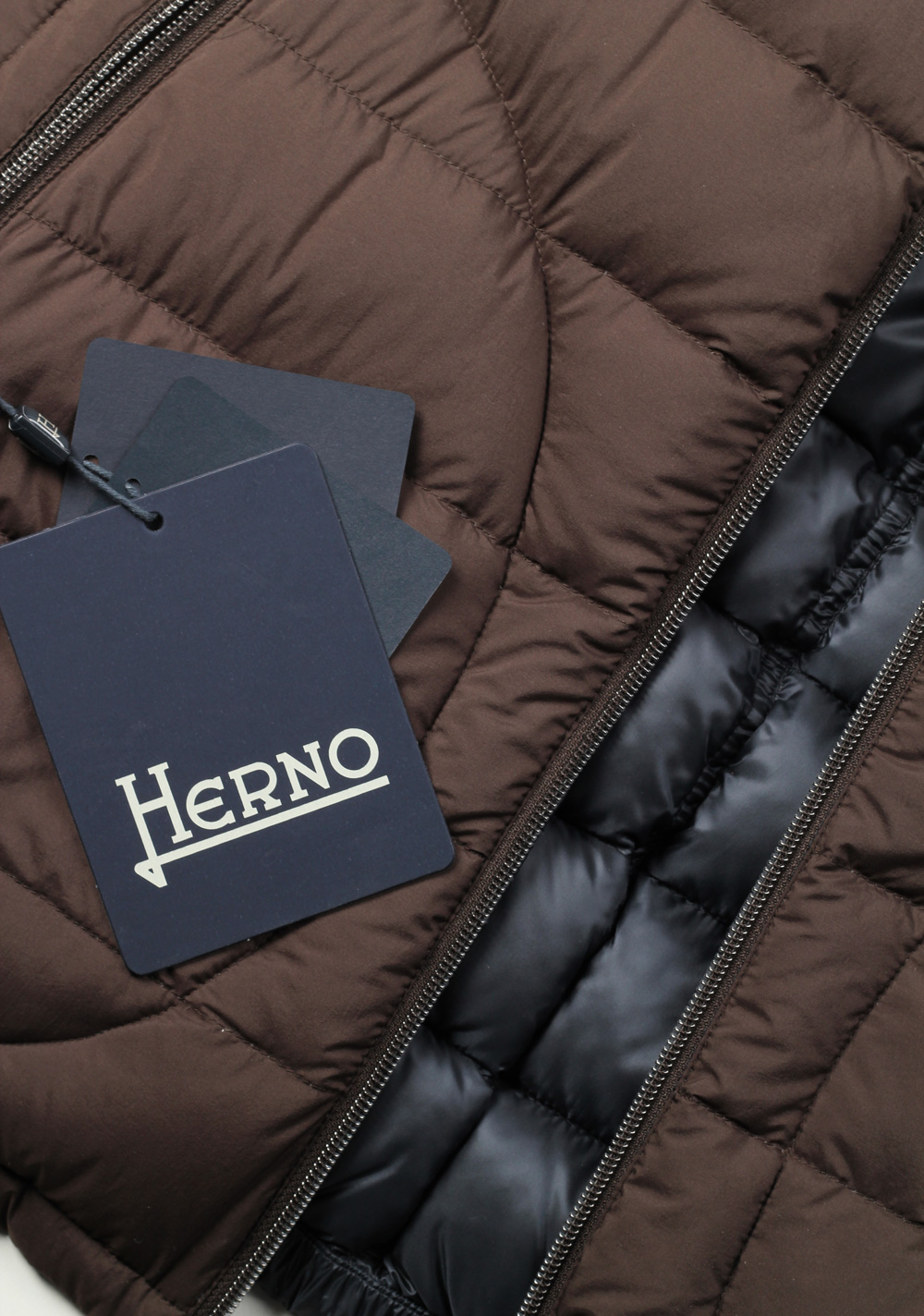Herno Reversible Hooded Vest Size 54 / 44R U.S. | Costume Limité