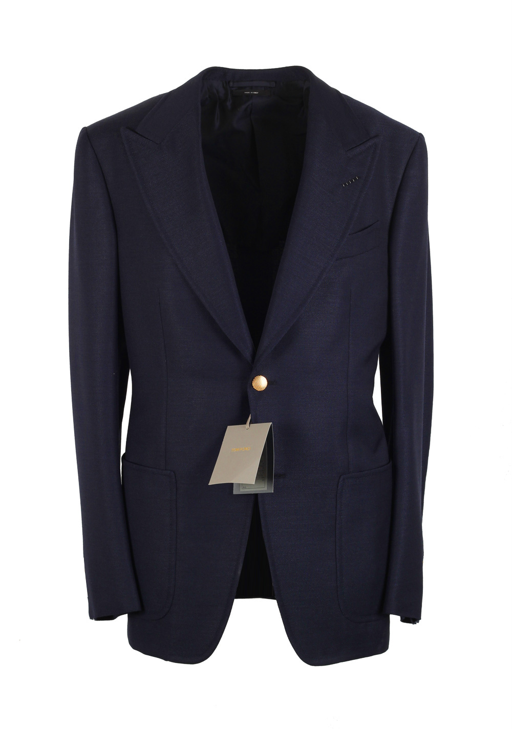 TOM FORD Spencer Blue Sport Coat Size 50C / 40S U.S. Fit D | Costume Limité