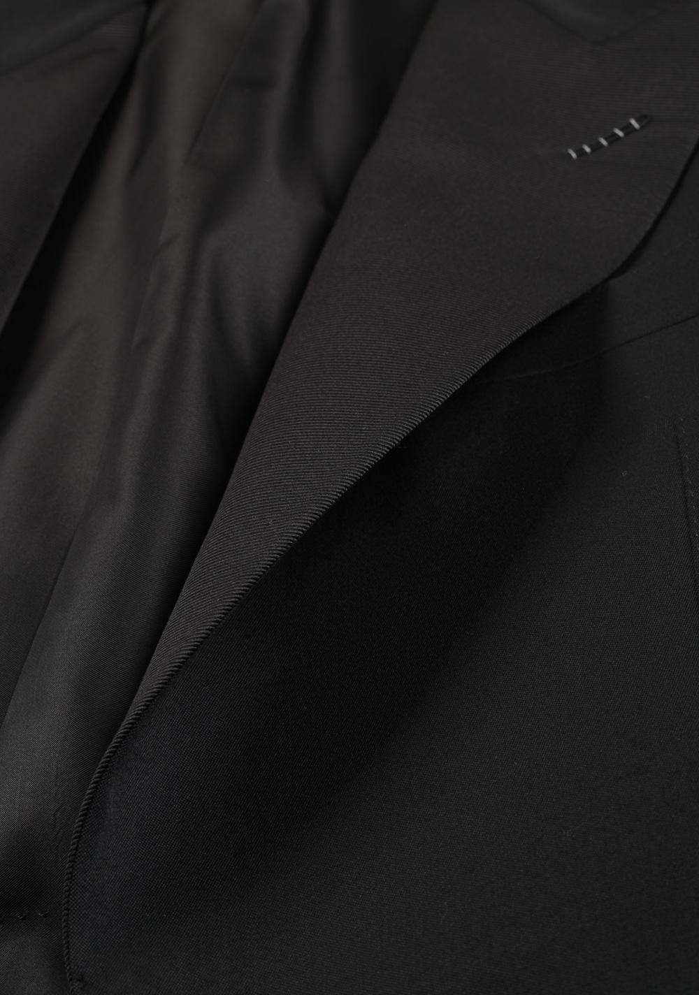 TOM FORD Windsor Black Tuxedo Smoking Suit Size 58L / 48L U.S. Fit A | Costume Limité