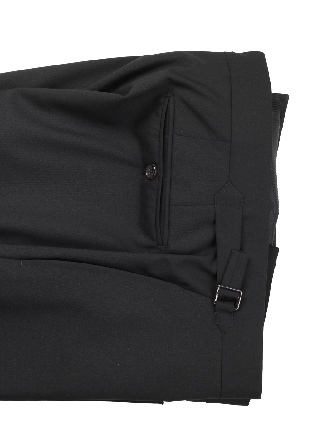 TOM FORD Suit Size 44C / 34S U.S. Black Wool | Costume Limité