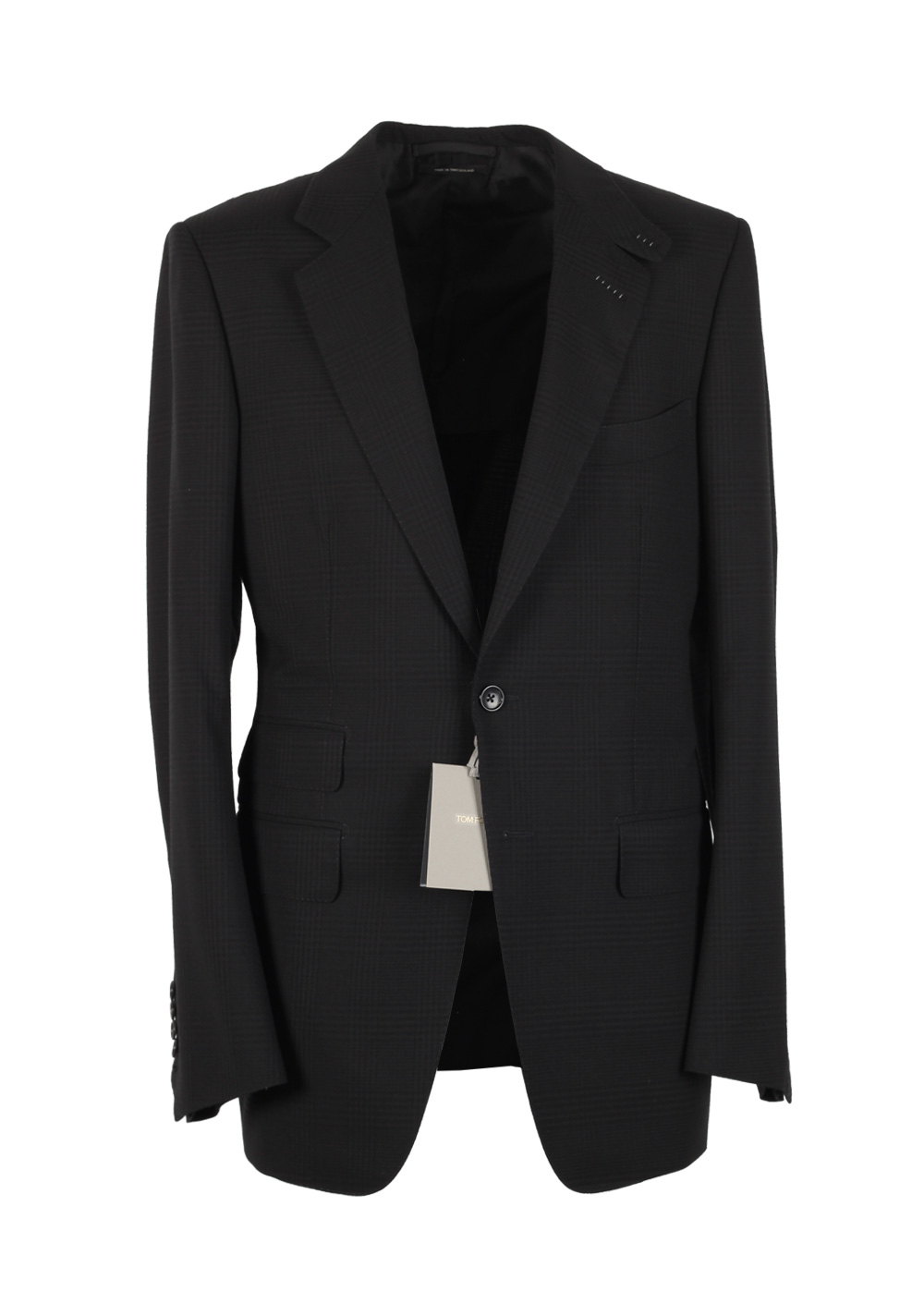 TOM FORD O’Connor Charcoal Suit Size 48 / 38R U.S. Wool Fit W | Costume Limité