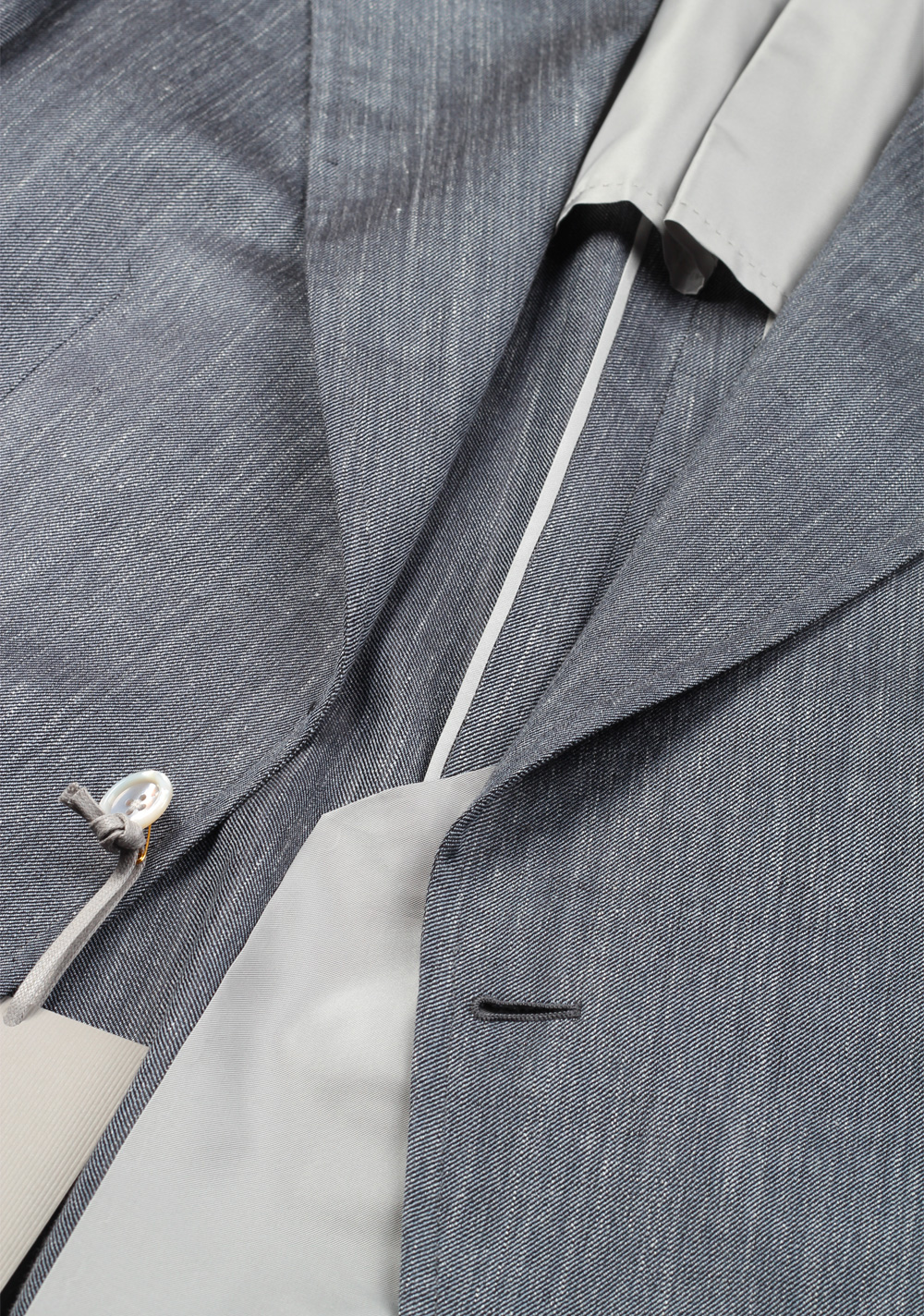 TOM FORD Suit Size 50 / 40R U.S. Wool Mulberry Silk Linen | Costume Limité