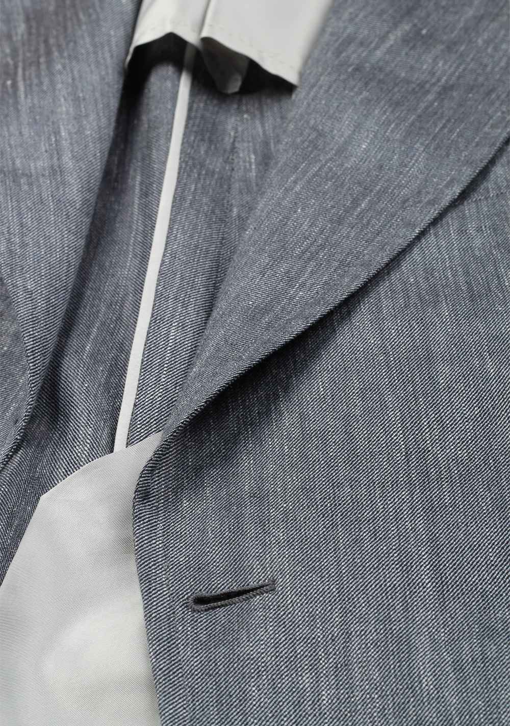 TOM FORD Suit Size 50 / 40R U.S. Wool Mulberry Silk Linen | Costume Limité