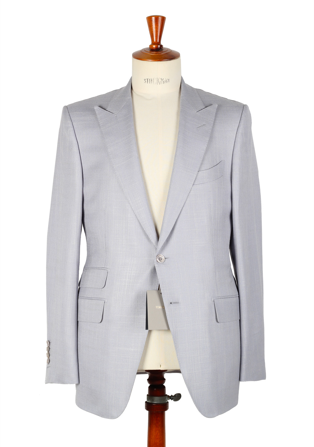 TOM FORD Suit Size 52 / 42R U.S. Silk Mohair Wool