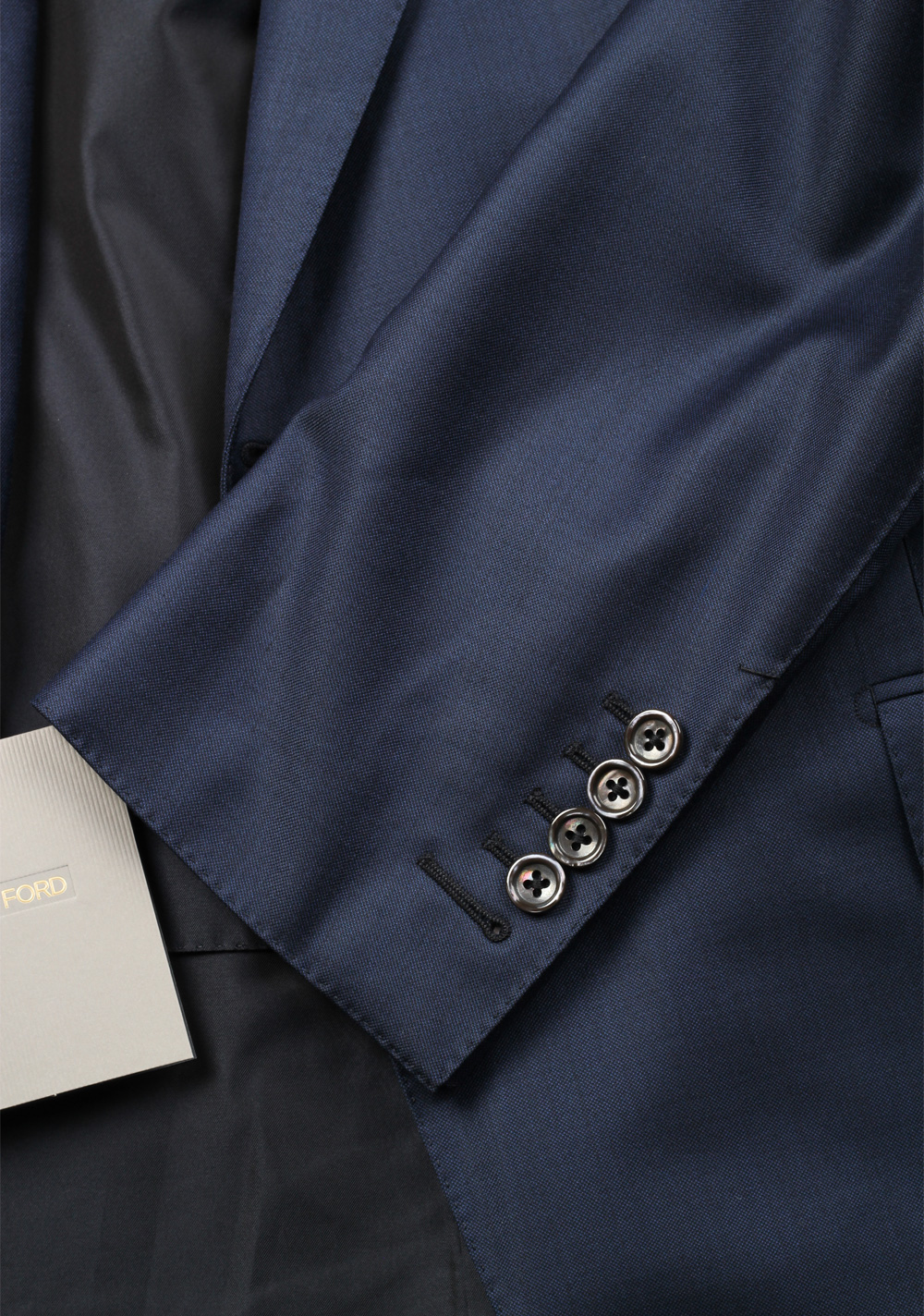 TOM FORD Suit Size 56 / 46R U.S. Wool – image 4