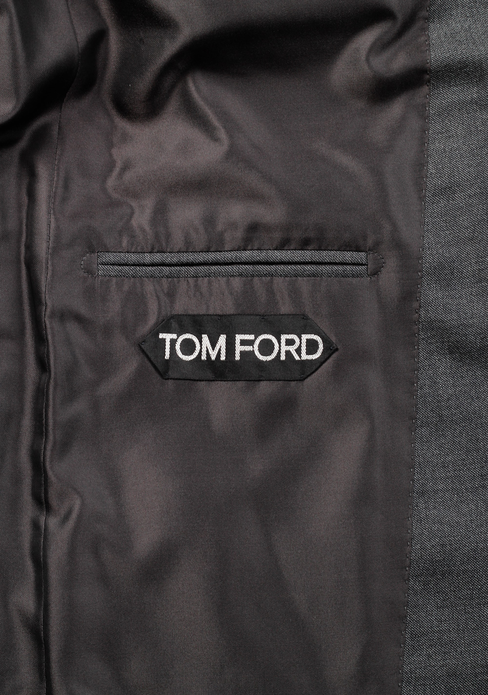 TOM FORD Gray Sport Coat Size 46 / 36R U.S. Fit A | Costume Limité