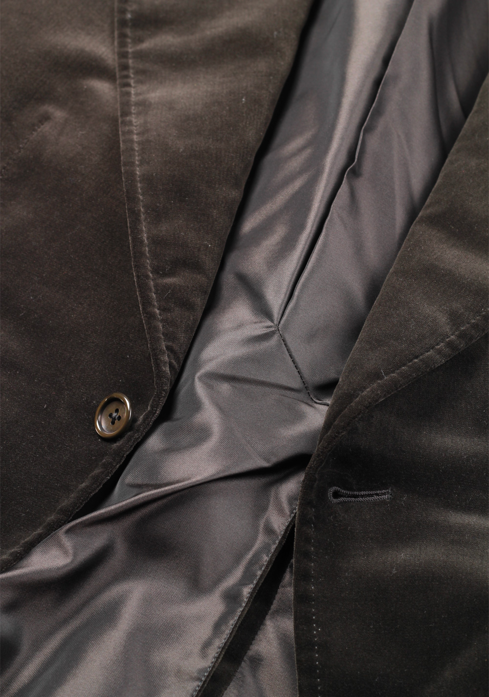 TOM FORD Wetherby Brown Sport Coat Velvet Tuxedo Dinner Jacket Size 48 / 38R U.S. Base T | Costume Limité