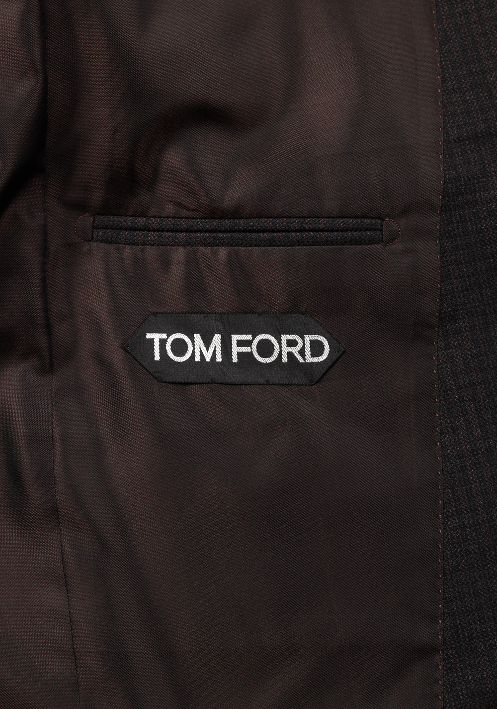 TOM FORD Brown Sport Coat Size 48 / 38R U.S. Fit W | Costume Limité