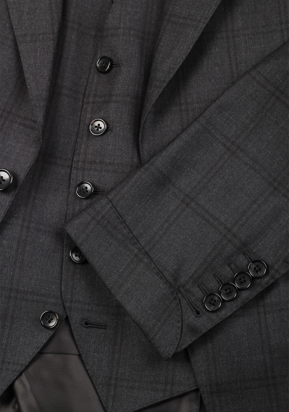 TOM FORD Suit 3 Piece Size 48R / 38 U.S. Wool Silk – image 4