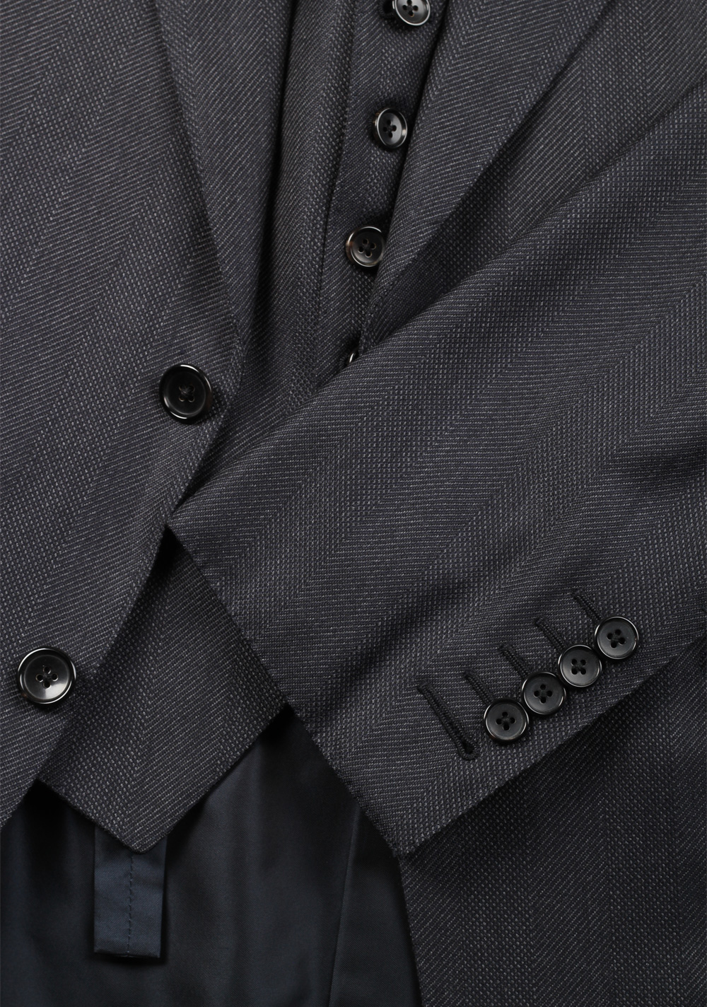 TOM FORD Suit 3 Piece Size 48R / 38 U.S. Wool Silk – image 4