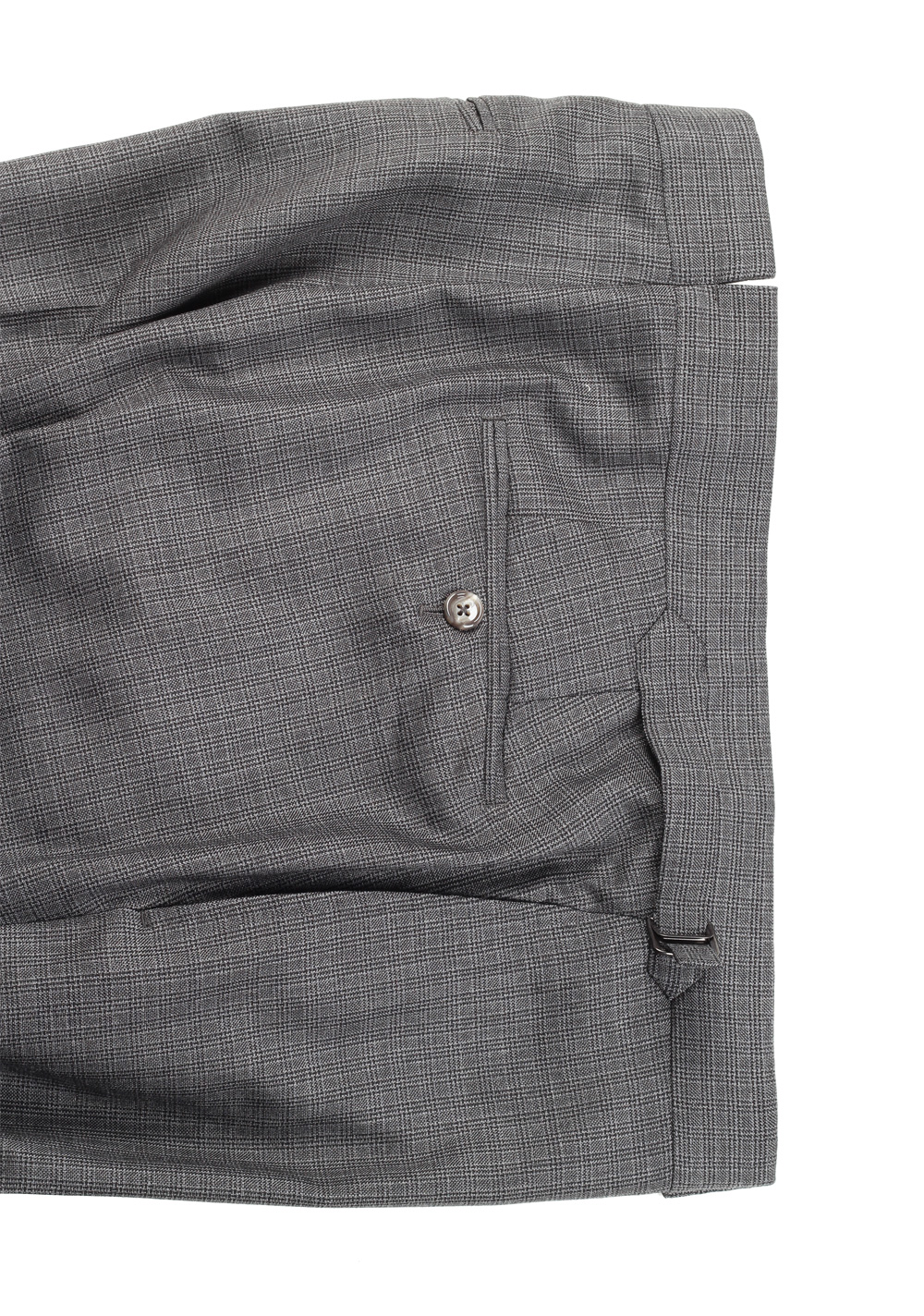 TOM FORD Gray Suit 3 Piece Size 48R / 38 U.S. Wool Silk Base B – image 7