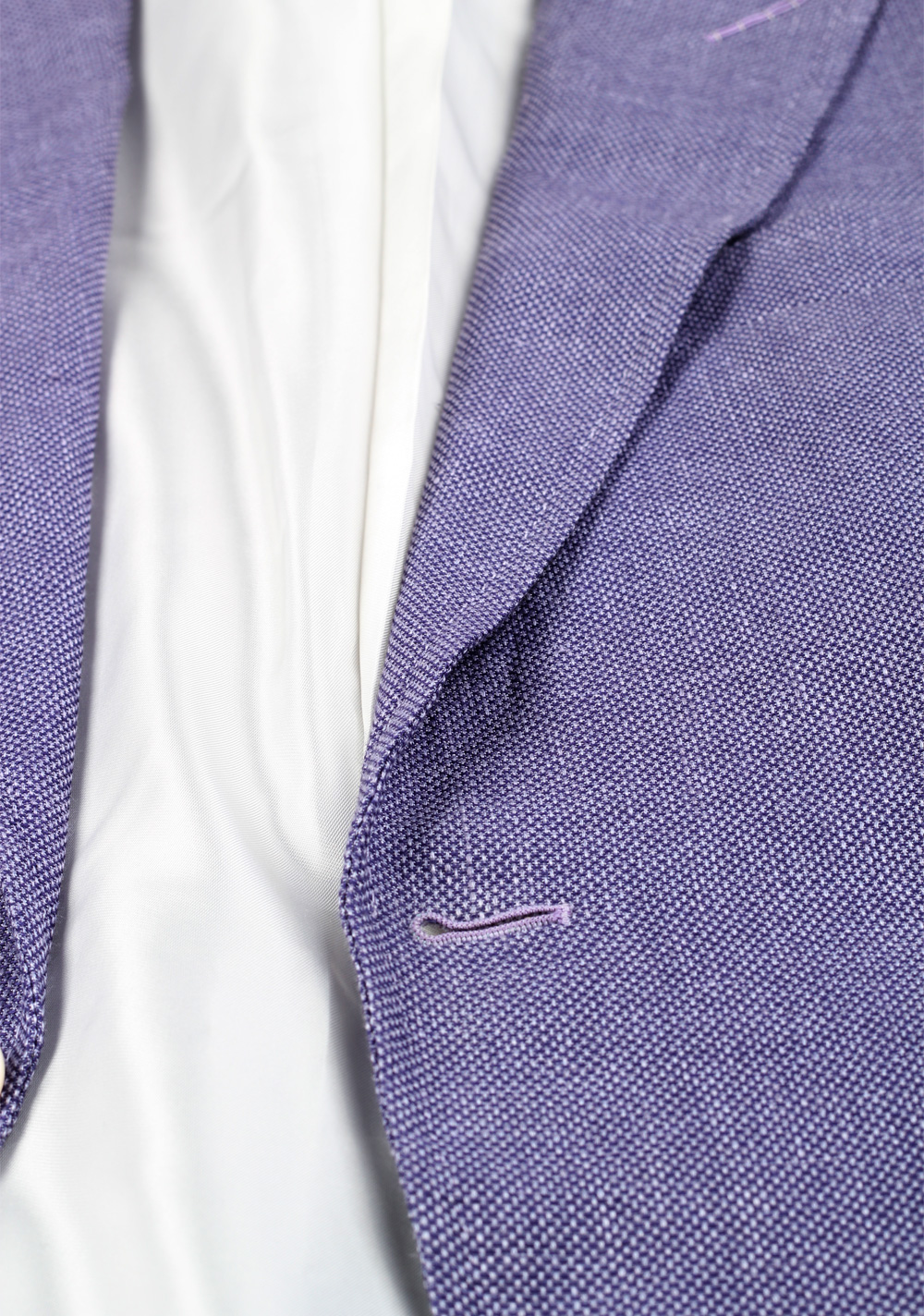 TOM FORD Lilac Suit Size 48 / 38R U.S. Linen Wool Silk Fit S – image 3