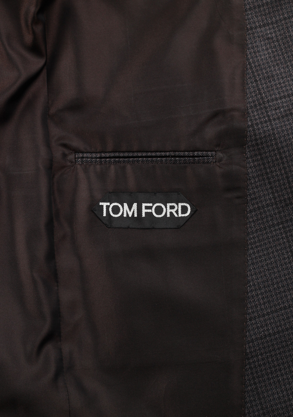 TOM FORD O’Connor Gray Suit Size 48 / 38R U.S. Wool Silk Linen Fit W – image 6