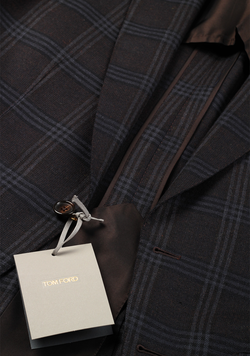 TOM FORD O’Connor Charcoal Suit Size 48 / 38R U.S. Wool Silk Linen Fit W – image 2