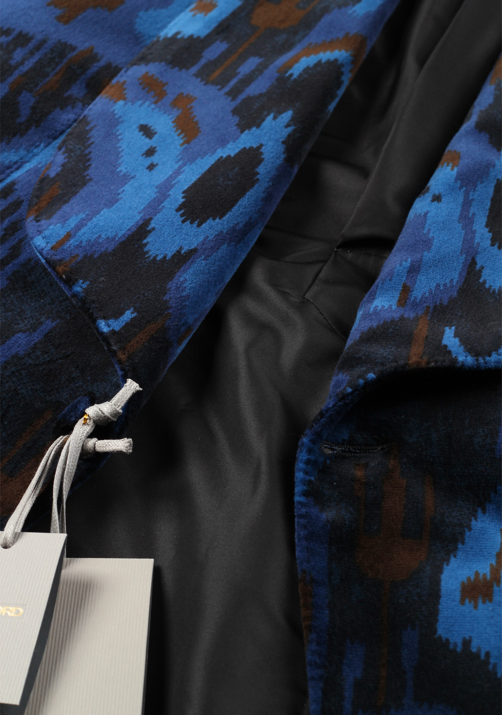 TOM FORD Alexander Blue Sport Coat Tuxedo Dinner Jacket Size 46C / 36S U.S. Fit Z | Costume Limité